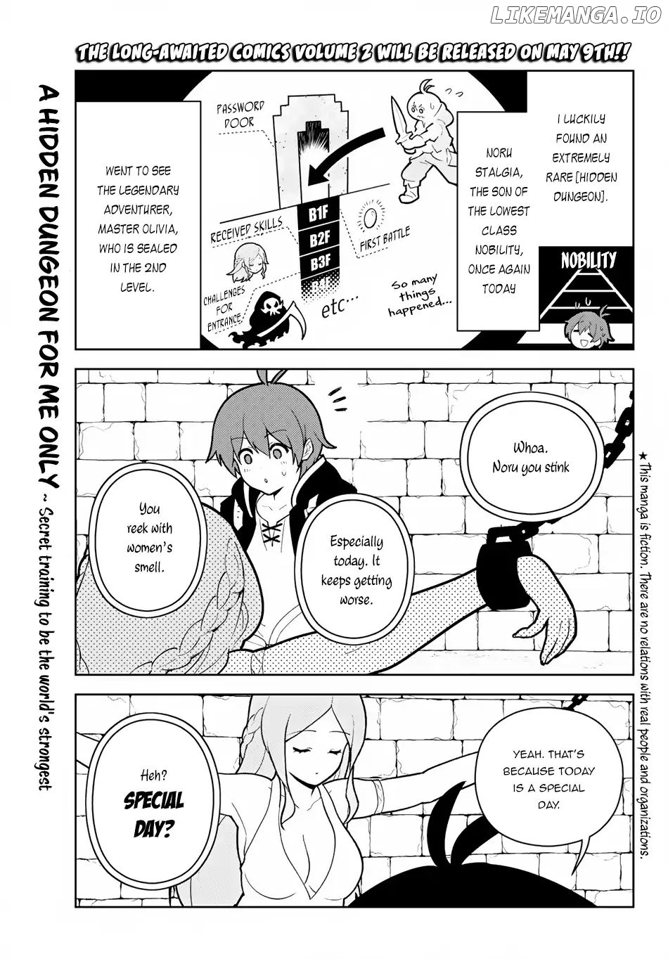 Ore dake Haireru Kakushi Dungeon: Kossori Kitaete Sekai Saikyou chapter 18.5 - page 2