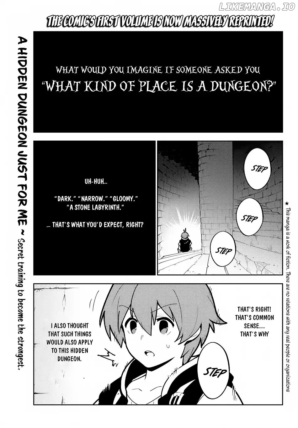 Ore dake Haireru Kakushi Dungeon: Kossori Kitaete Sekai Saikyou chapter 19 - page 2