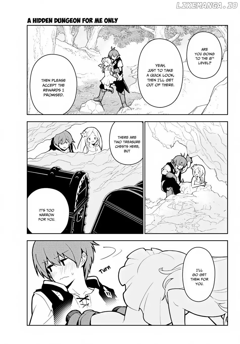 Ore dake Haireru Kakushi Dungeon: Kossori Kitaete Sekai Saikyou chapter 22 - page 8