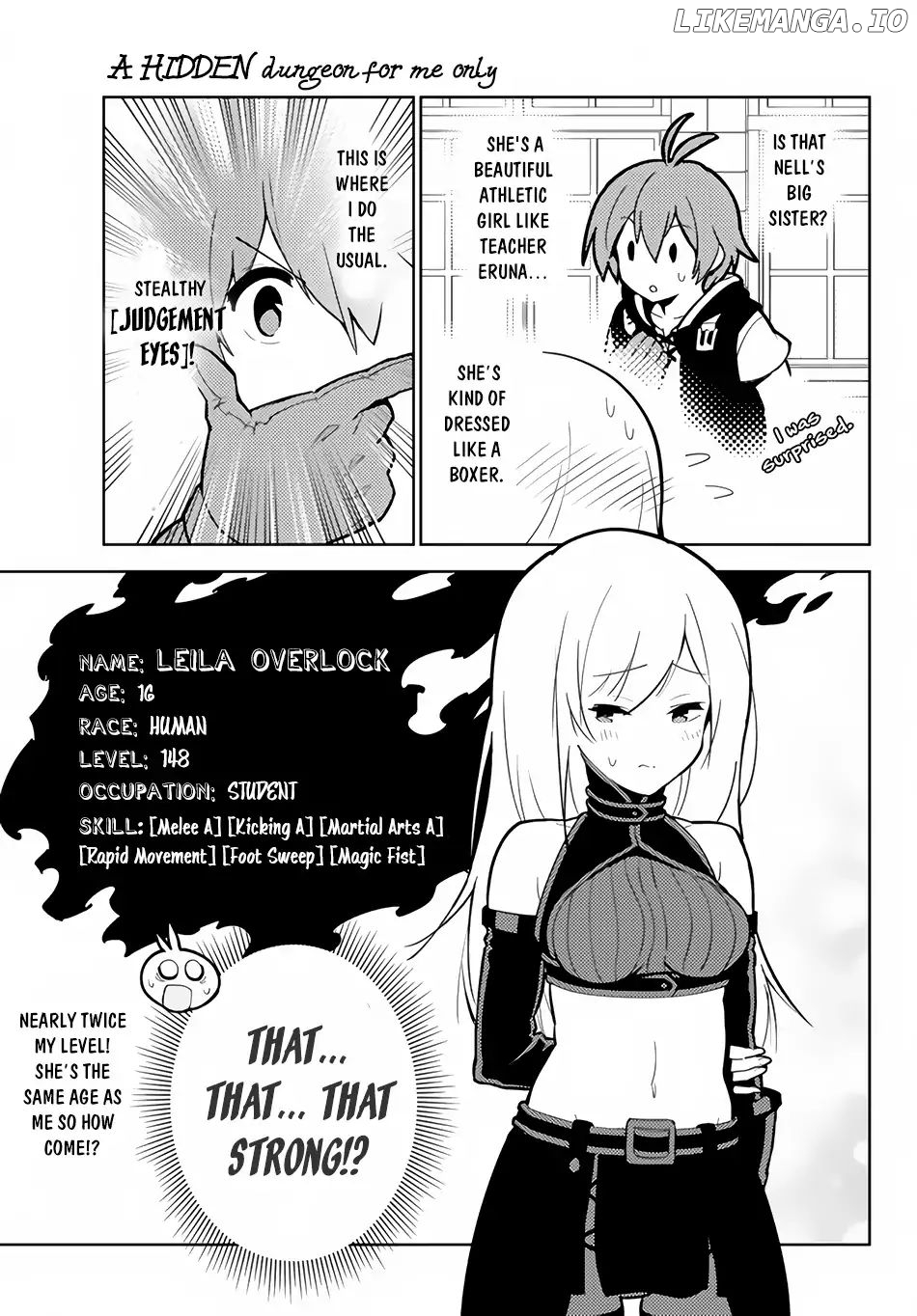 Ore dake Haireru Kakushi Dungeon: Kossori Kitaete Sekai Saikyou chapter 23 - page 20