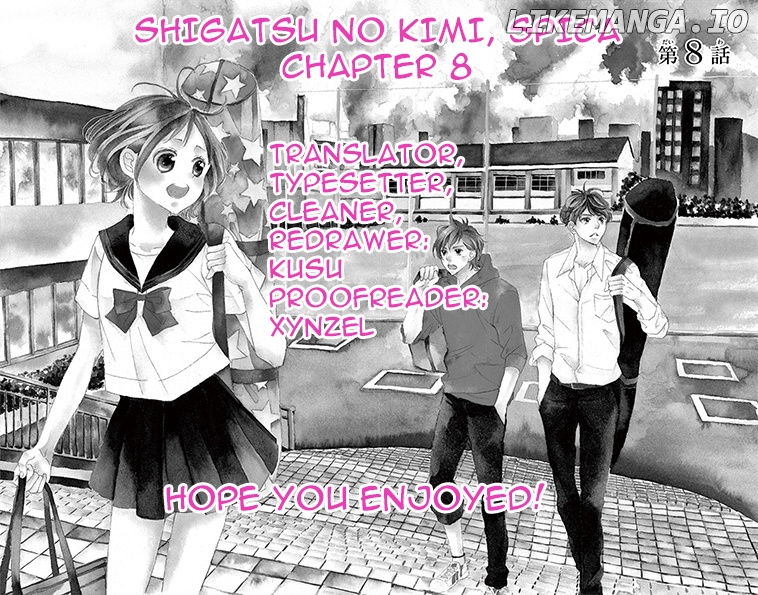 4-gatsu no Kimi, Spica. chapter 8 - page 34