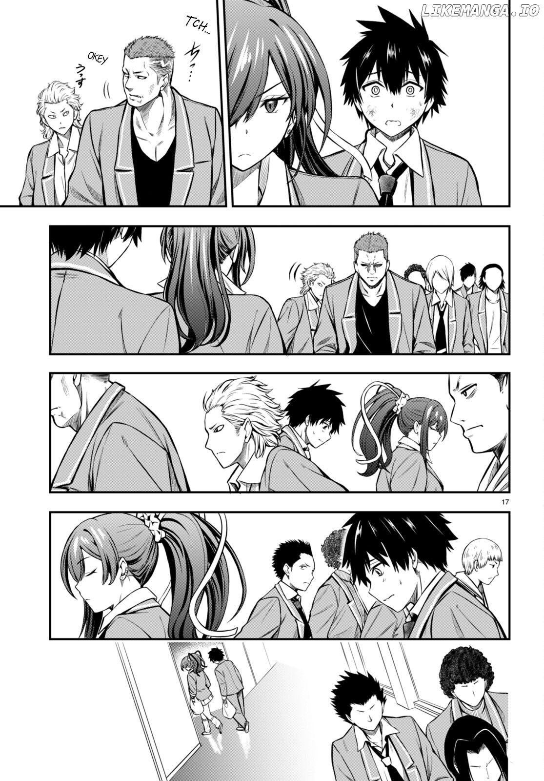 Houkago wa Kenka Saikyou no Gyaru ni Tsurekomareru Seikatsu Kanojo-tachi ni Sukarete, Boku mo Saikyou ni!? chapter 2 - page 16
