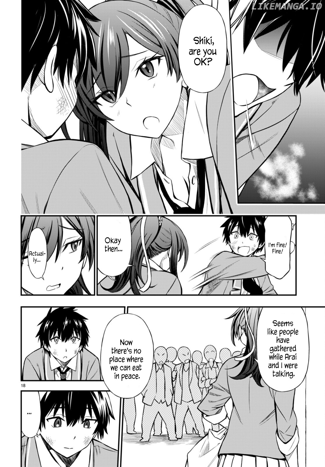 Houkago wa Kenka Saikyou no Gyaru ni Tsurekomareru Seikatsu Kanojo-tachi ni Sukarete, Boku mo Saikyou ni!? chapter 2 - page 17