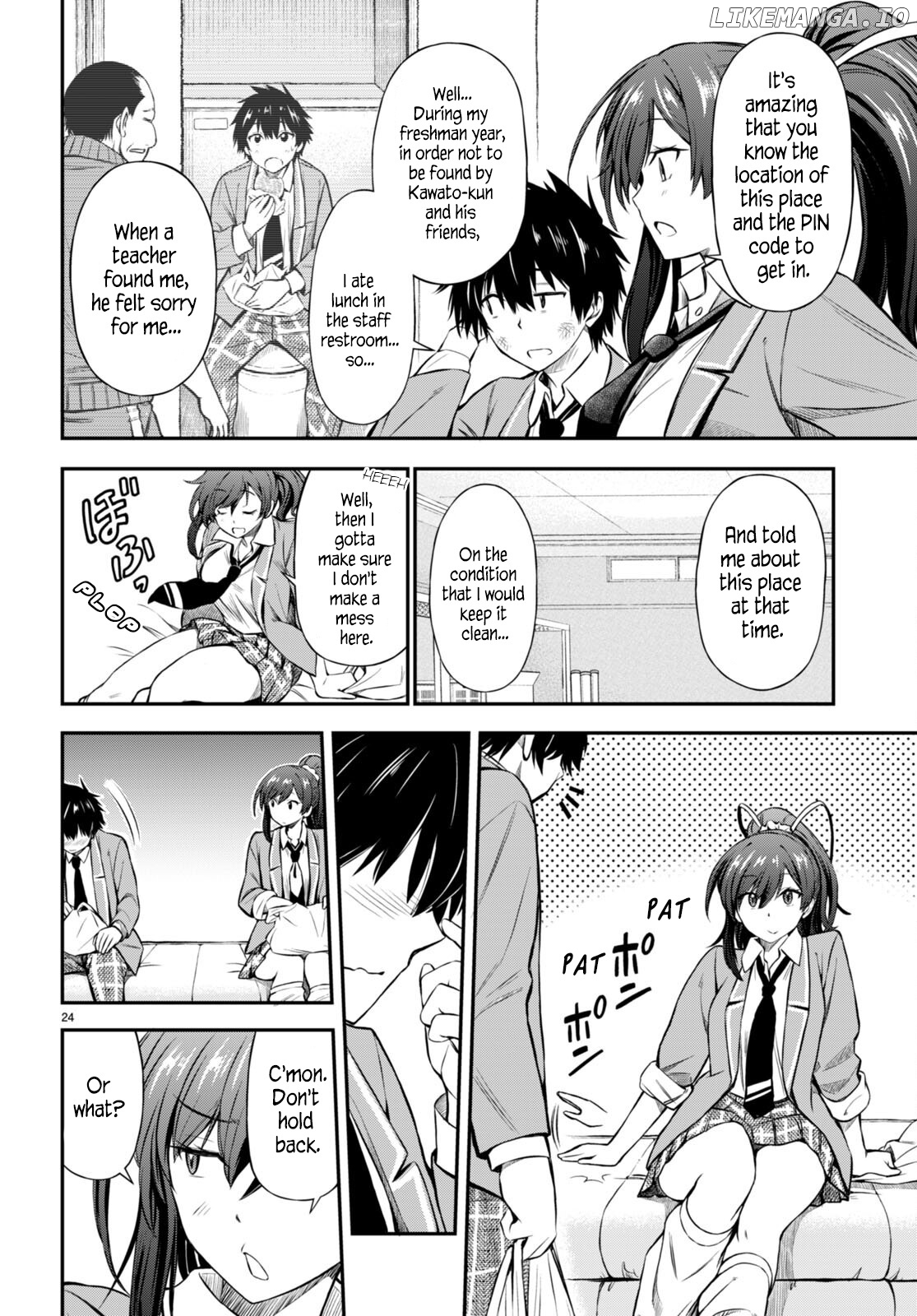 Houkago wa Kenka Saikyou no Gyaru ni Tsurekomareru Seikatsu Kanojo-tachi ni Sukarete, Boku mo Saikyou ni!? chapter 2 - page 22