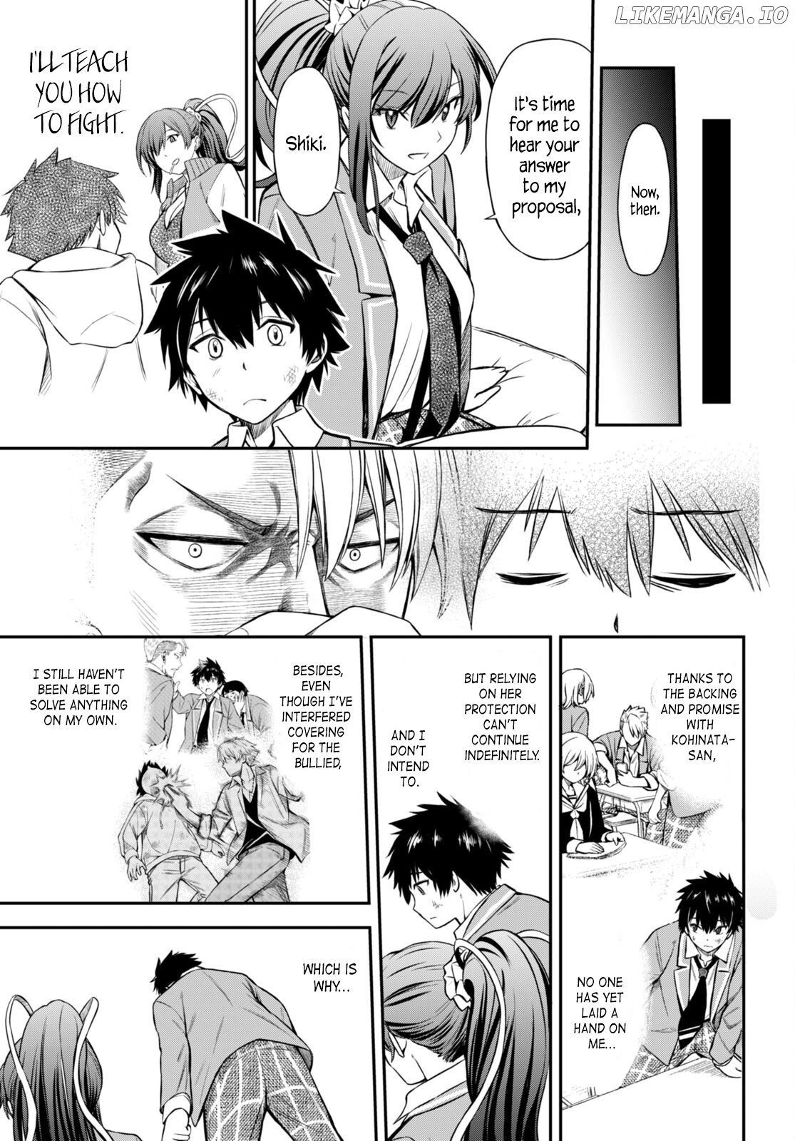 Houkago wa Kenka Saikyou no Gyaru ni Tsurekomareru Seikatsu Kanojo-tachi ni Sukarete, Boku mo Saikyou ni!? chapter 2 - page 25