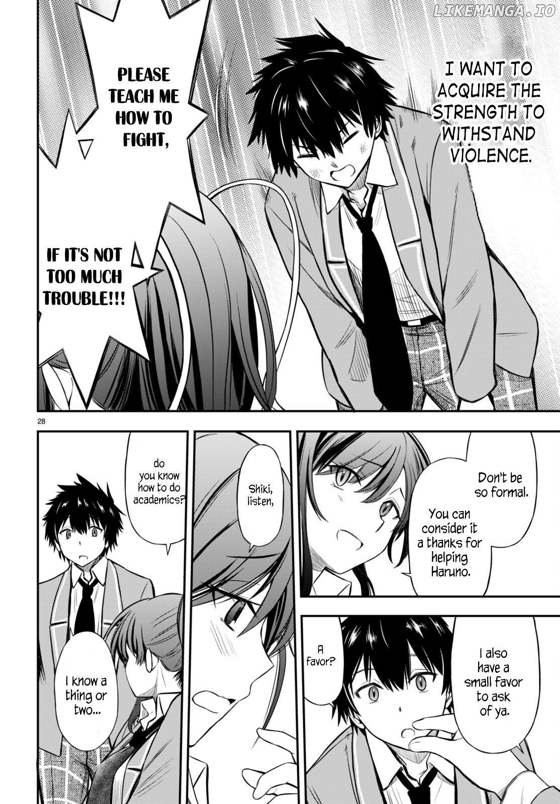 Houkago wa Kenka Saikyou no Gyaru ni Tsurekomareru Seikatsu Kanojo-tachi ni Sukarete, Boku mo Saikyou ni!? chapter 2 - page 26