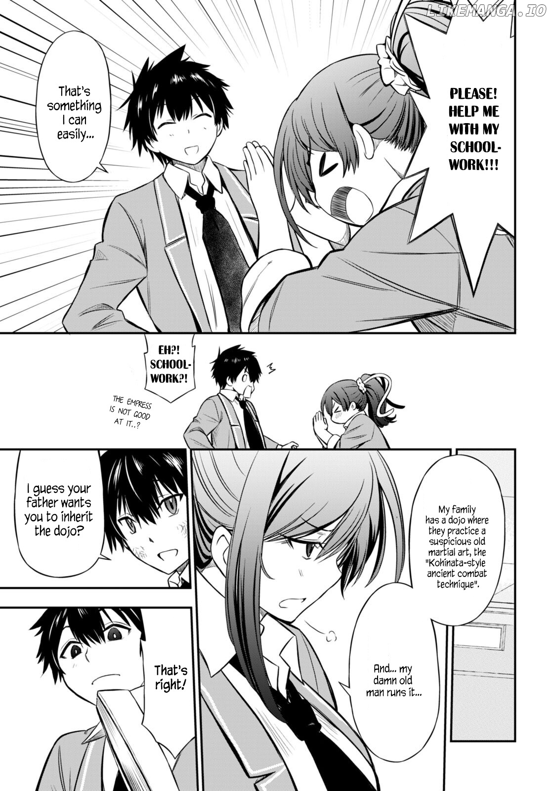 Houkago wa Kenka Saikyou no Gyaru ni Tsurekomareru Seikatsu Kanojo-tachi ni Sukarete, Boku mo Saikyou ni!? chapter 2 - page 27