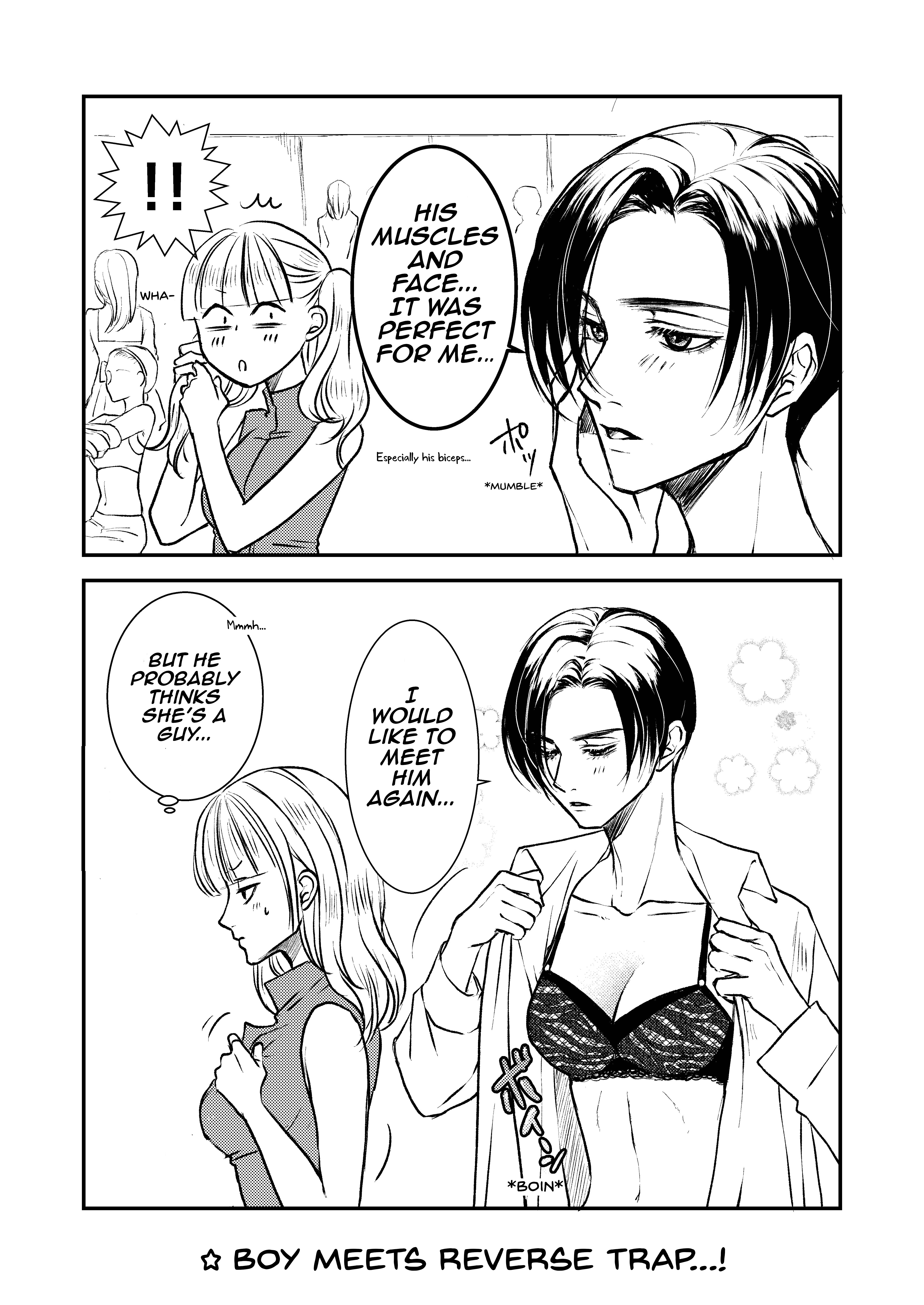 Ikemen Dansou Reiya To Renaishitara Bl-Ppoi Nl Ni Naru Hanashi chapter 1 - page 4
