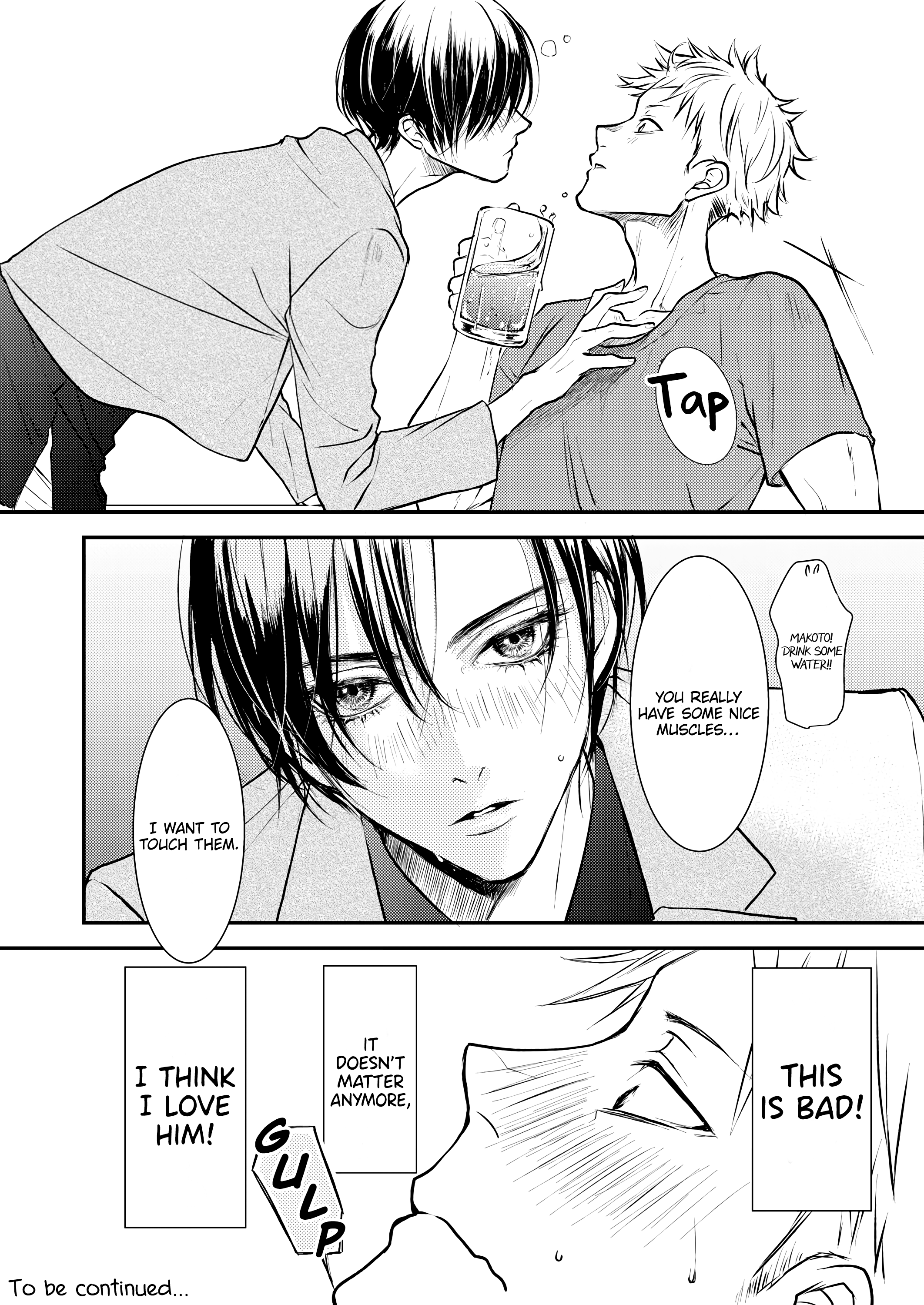 Ikemen Dansou Reiya To Renaishitara Bl-Ppoi Nl Ni Naru Hanashi chapter 3 - page 4