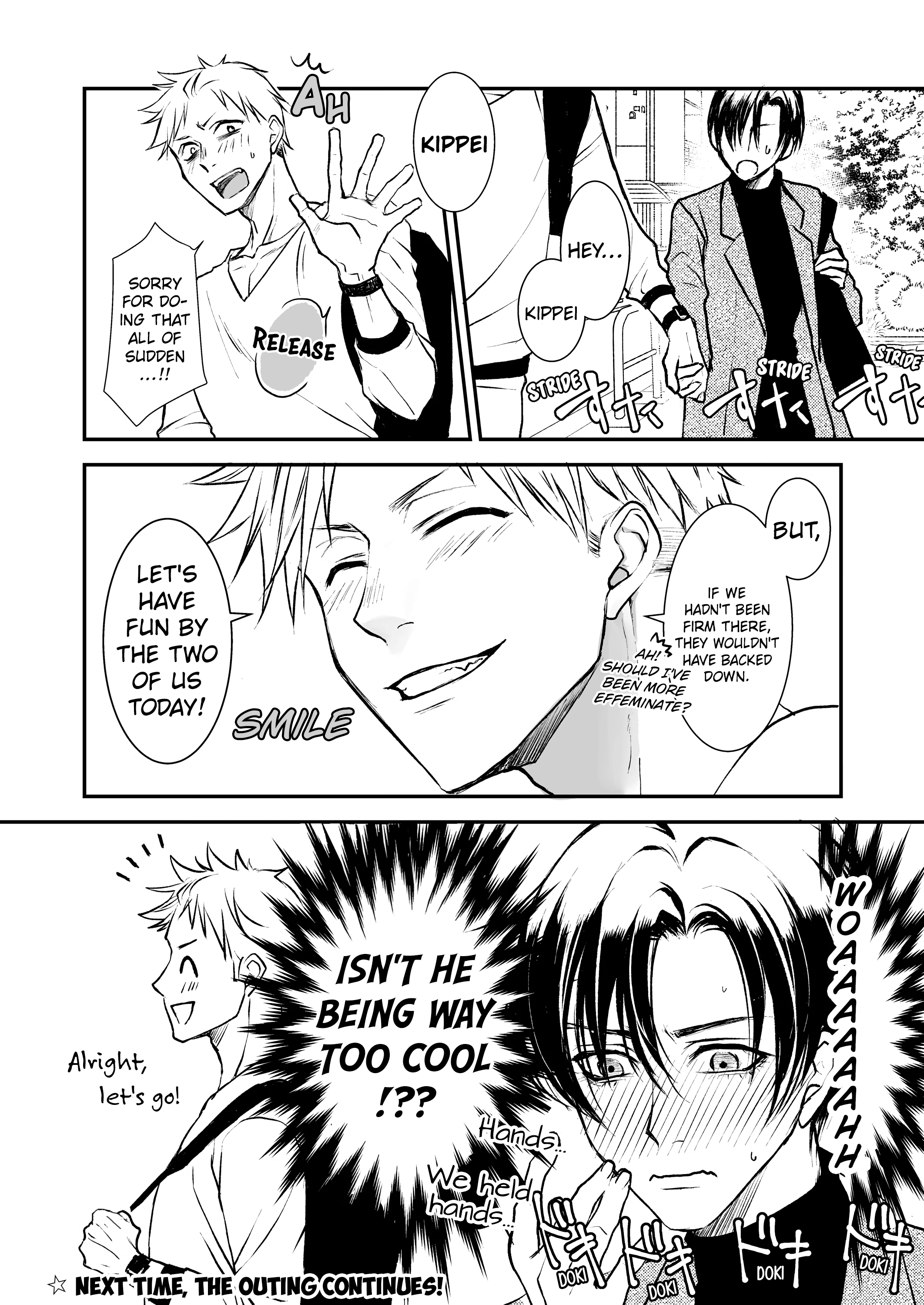Ikemen Dansou Reiya To Renaishitara Bl-Ppoi Nl Ni Naru Hanashi chapter 5 - page 4