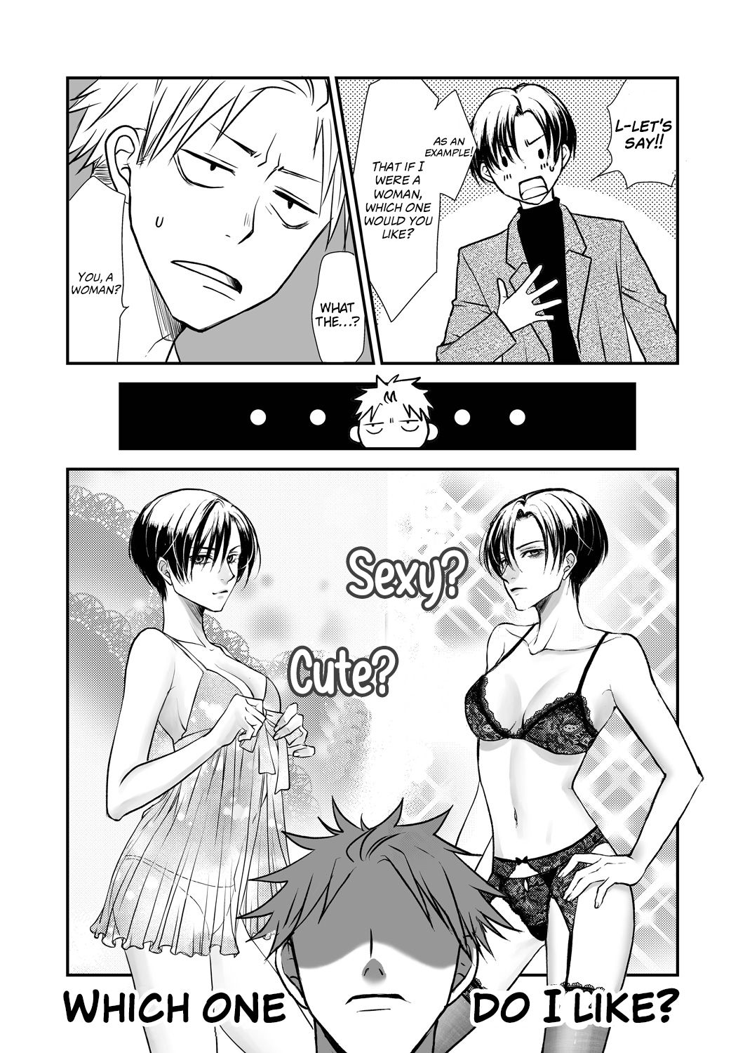 Ikemen Dansou Reiya To Renaishitara Bl-Ppoi Nl Ni Naru Hanashi chapter 6 - page 3
