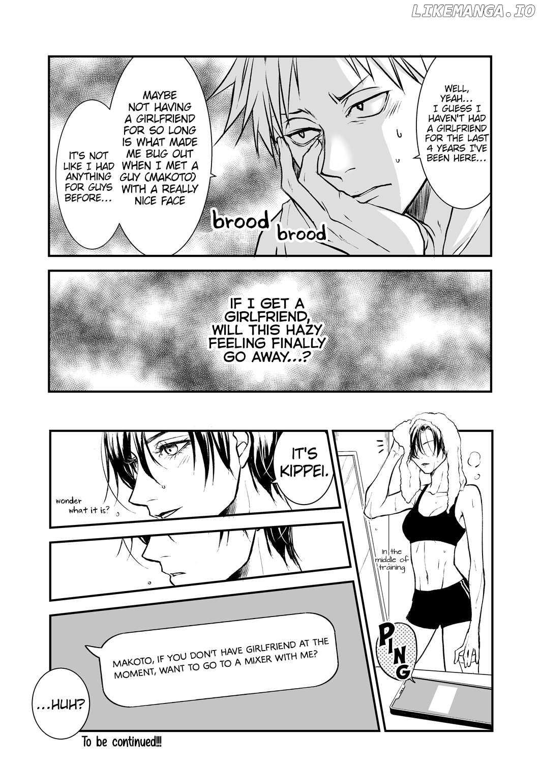 Ikemen Dansou Reiya To Renaishitara Bl-Ppoi Nl Ni Naru Hanashi chapter 7 - page 4