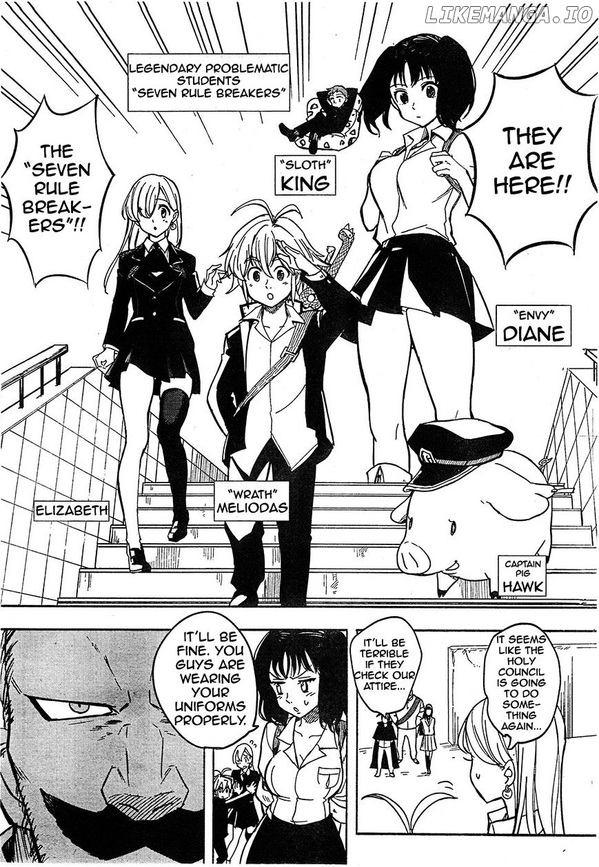 Mayoe! Nanatsu no Taizai Gakuen! chapter 1 - page 7