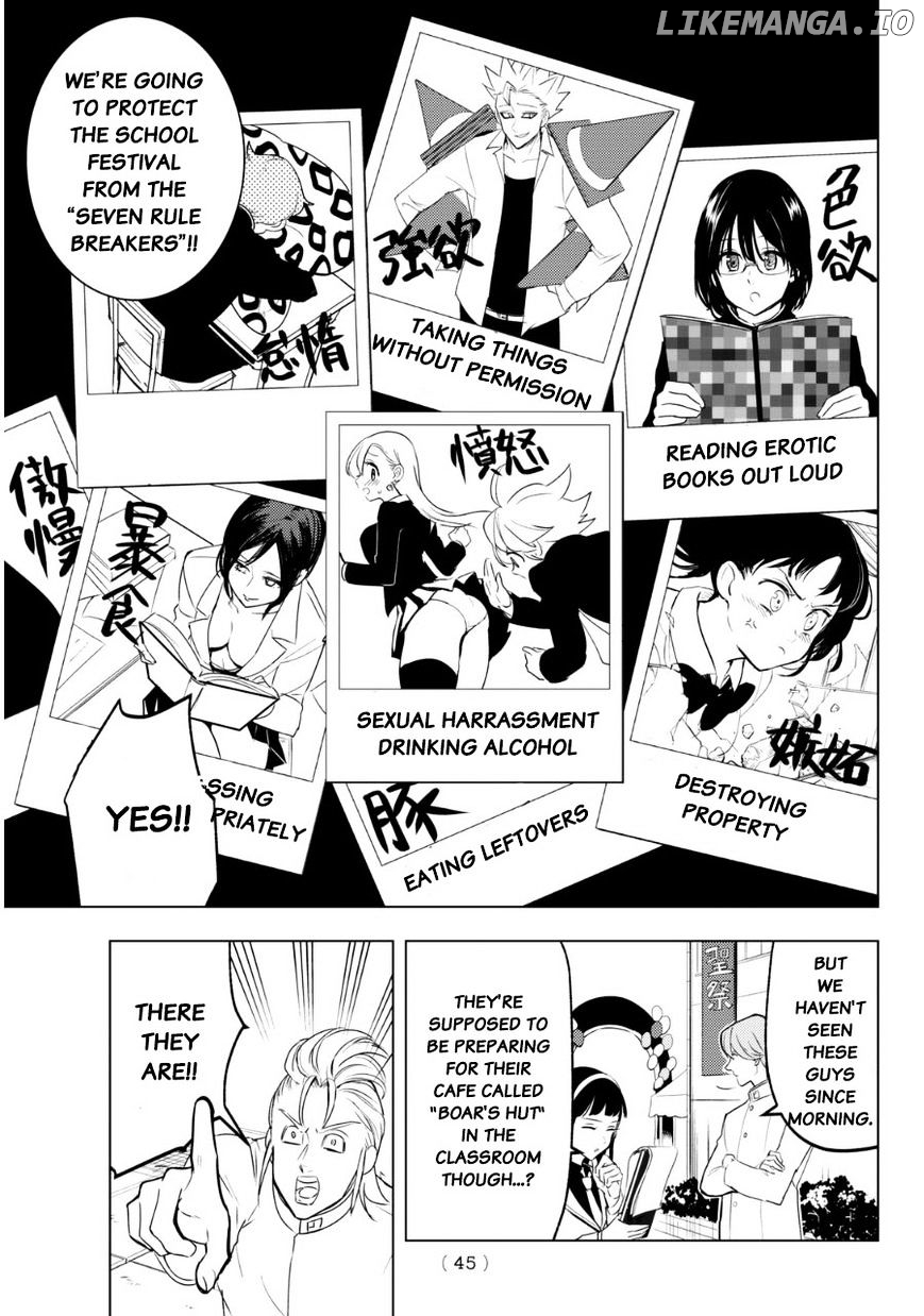 Mayoe! Nanatsu no Taizai Gakuen! chapter 15 - page 5