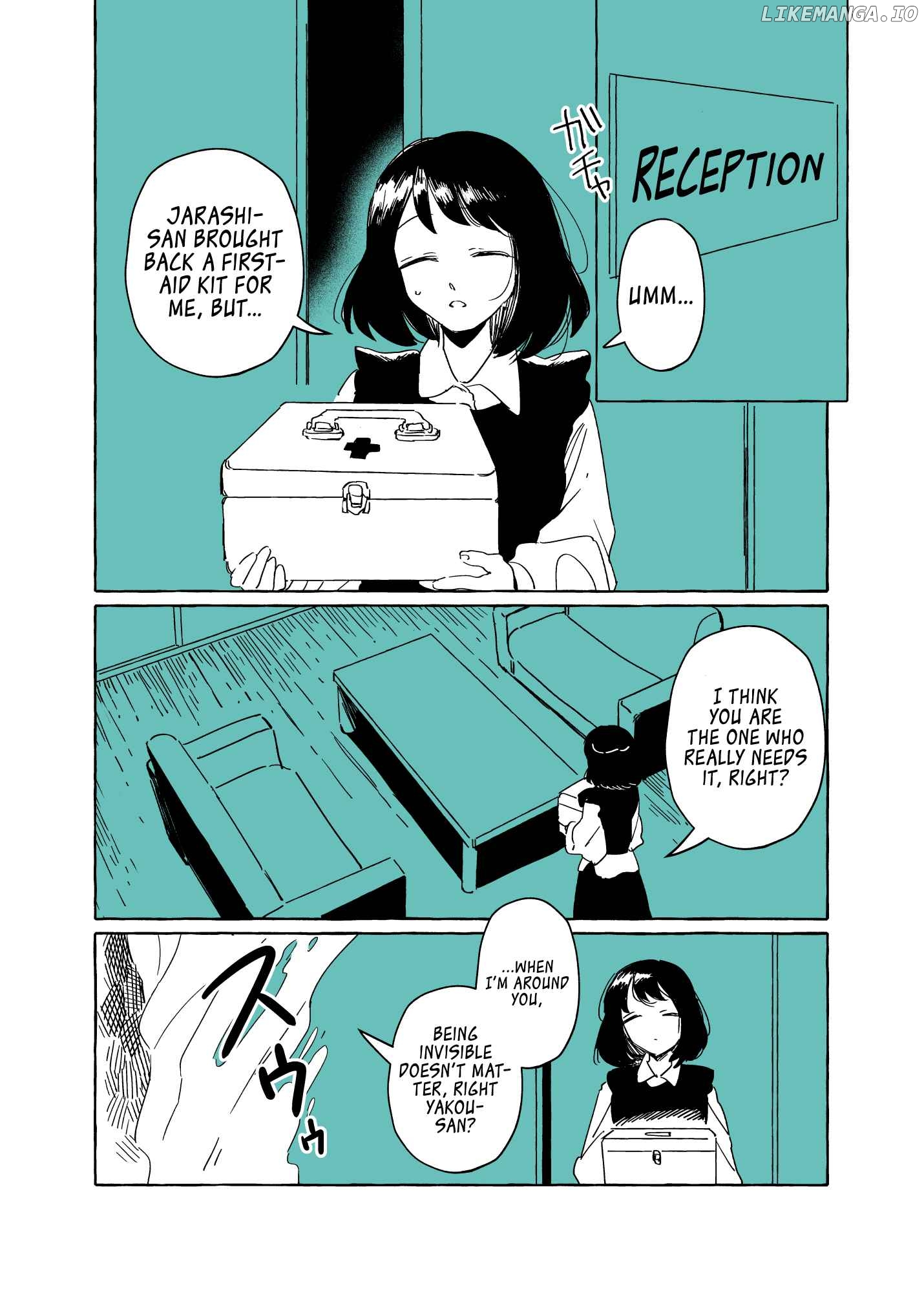Toumei Otoko to Ningen Onna ~Sonouchi Fuufu ni Naru Futari~ chapter 3 - page 2