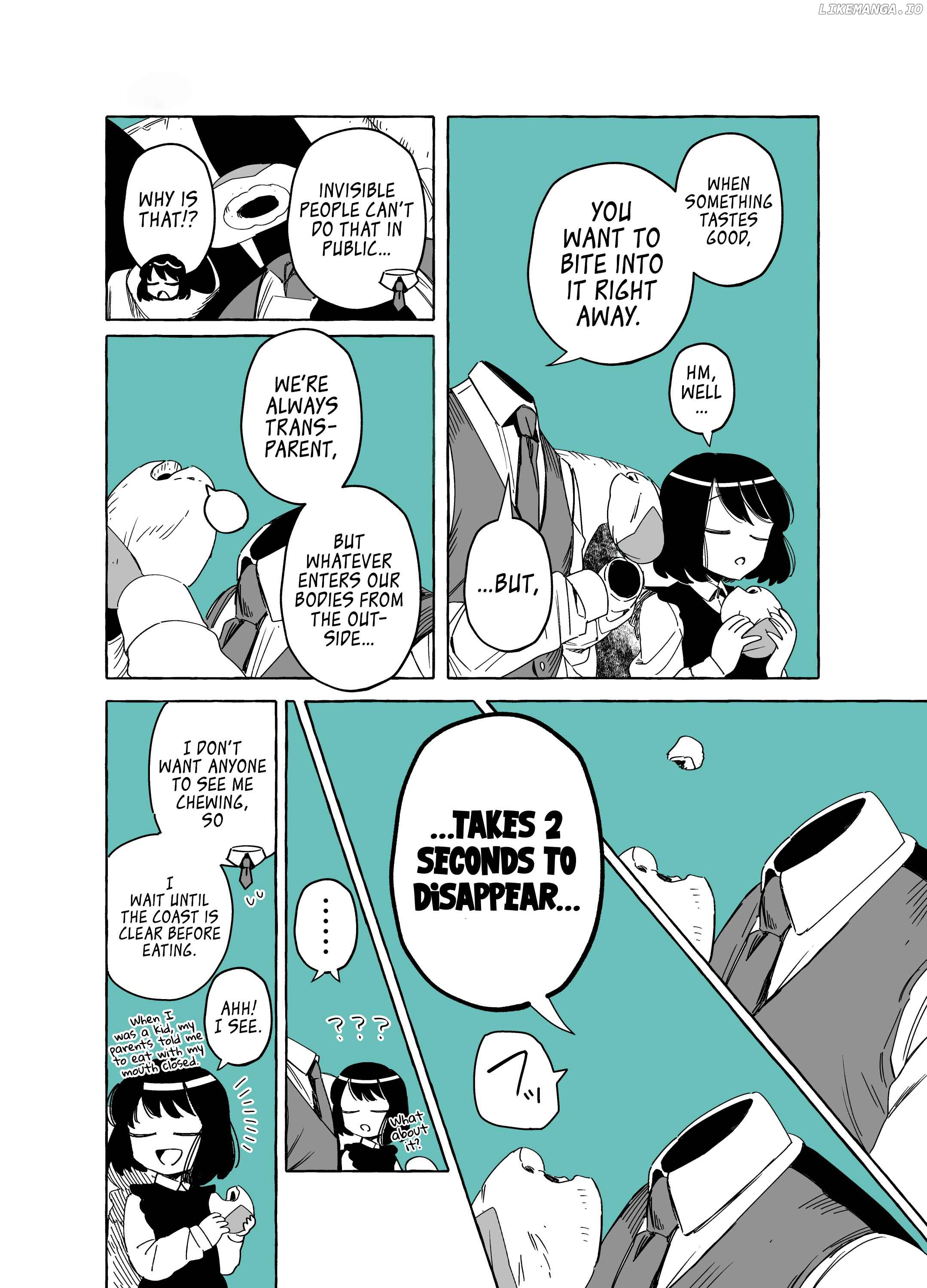 Toumei Otoko to Ningen Onna ~Sonouchi Fuufu ni Naru Futari~ chapter 6 - page 2