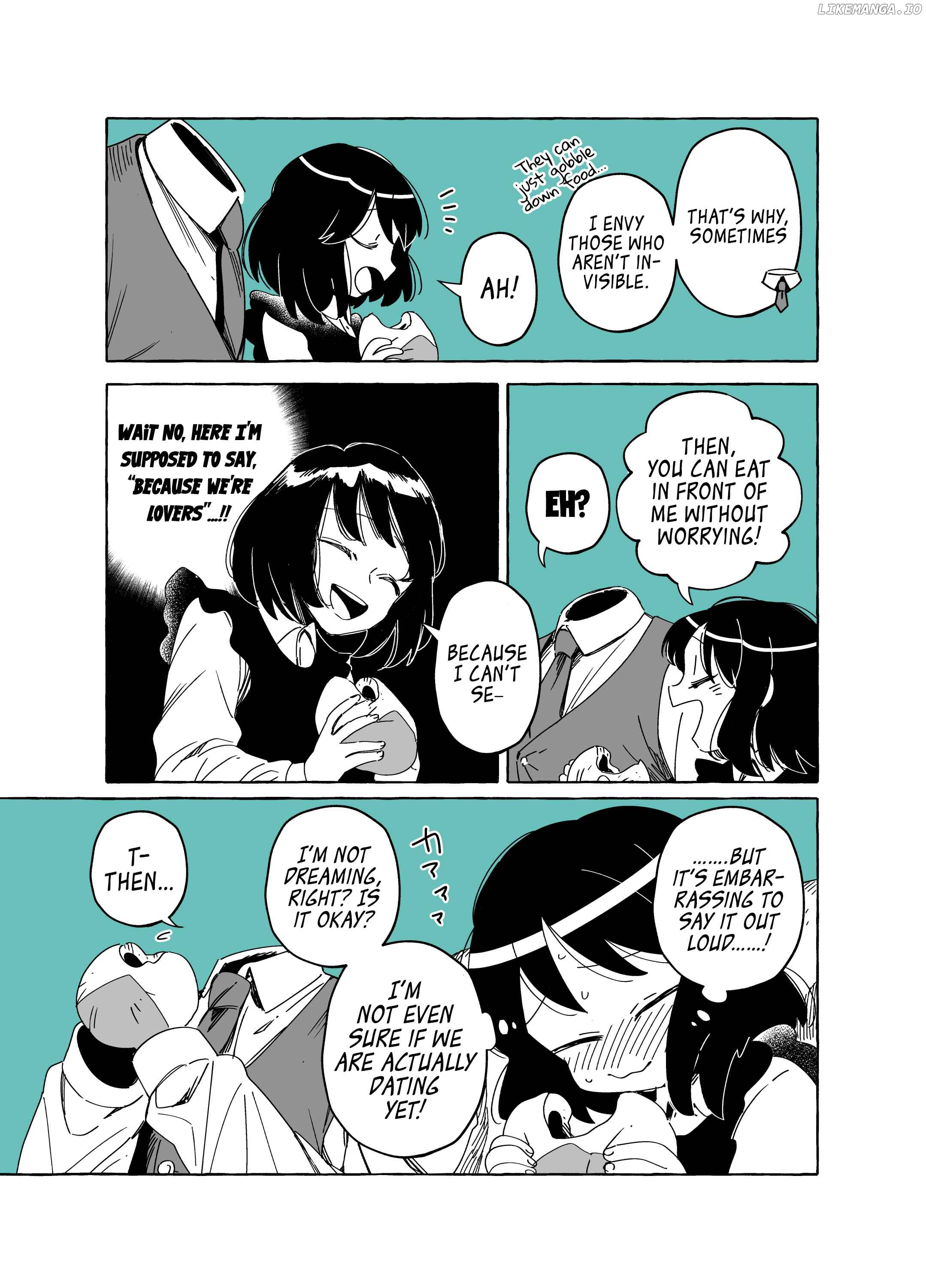 Toumei Otoko to Ningen Onna ~Sonouchi Fuufu ni Naru Futari~ chapter 6 - page 3