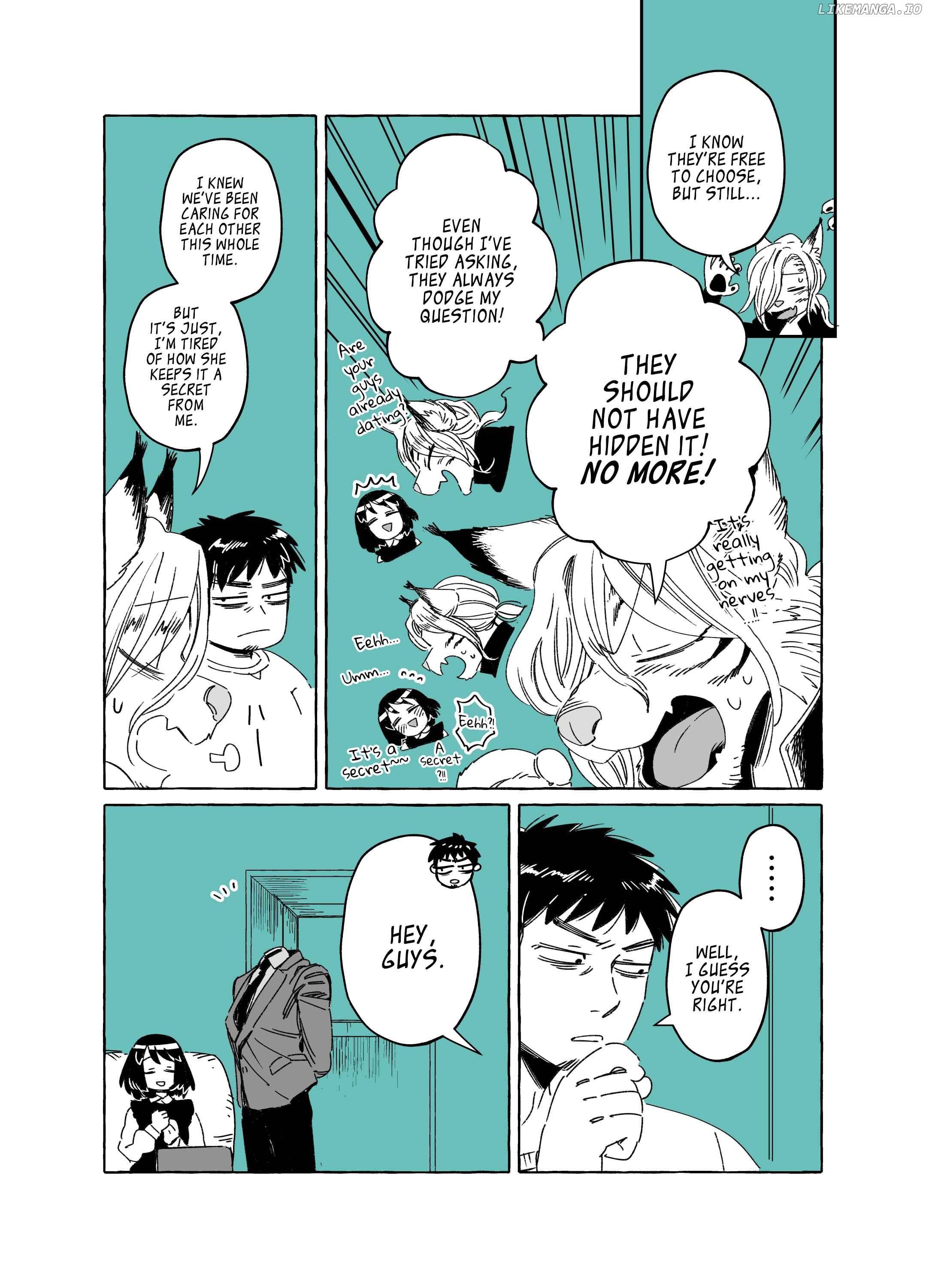 Toumei Otoko to Ningen Onna ~Sonouchi Fuufu ni Naru Futari~ chapter 11 - page 2