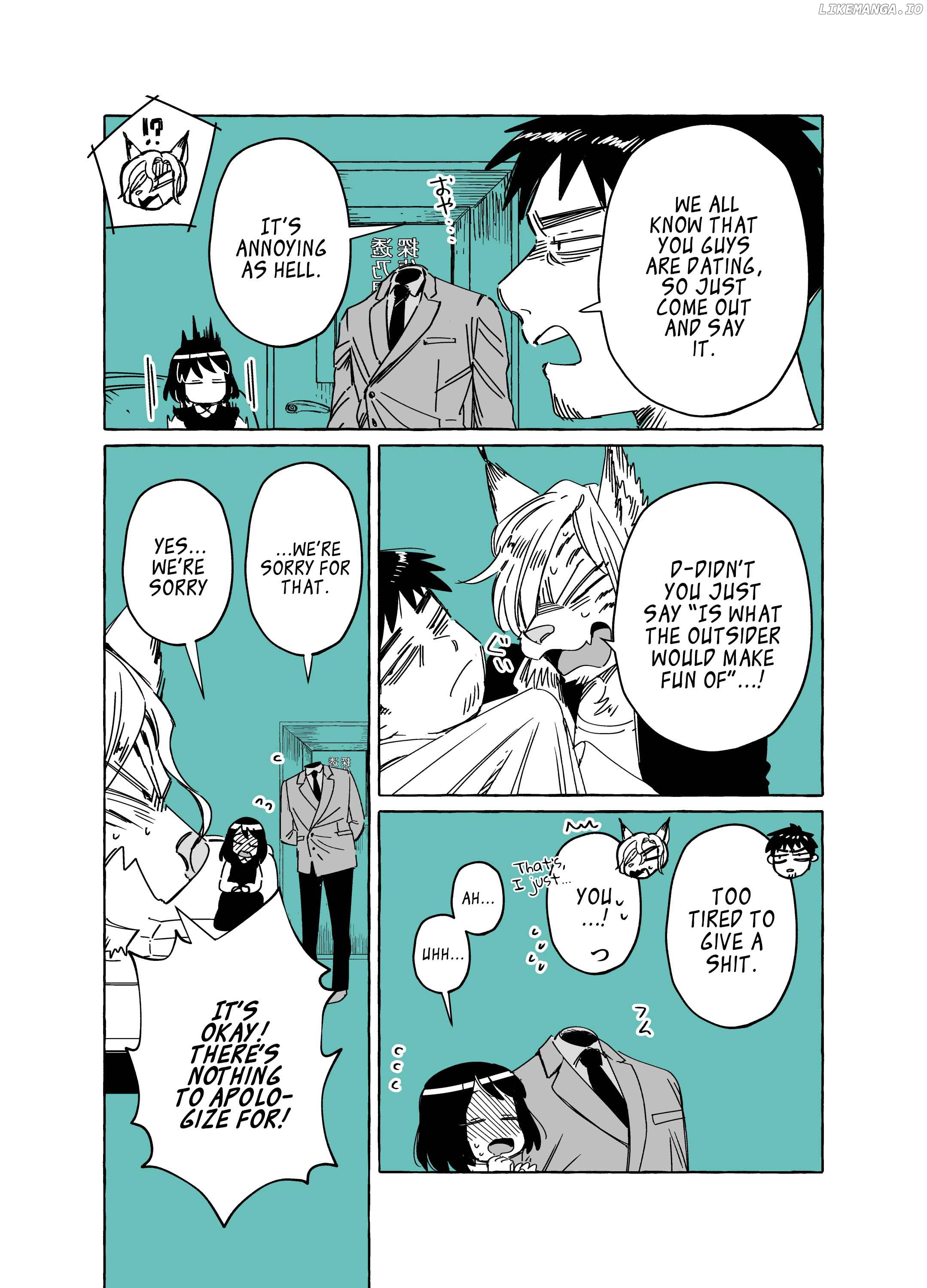 Toumei Otoko to Ningen Onna ~Sonouchi Fuufu ni Naru Futari~ chapter 11 - page 3