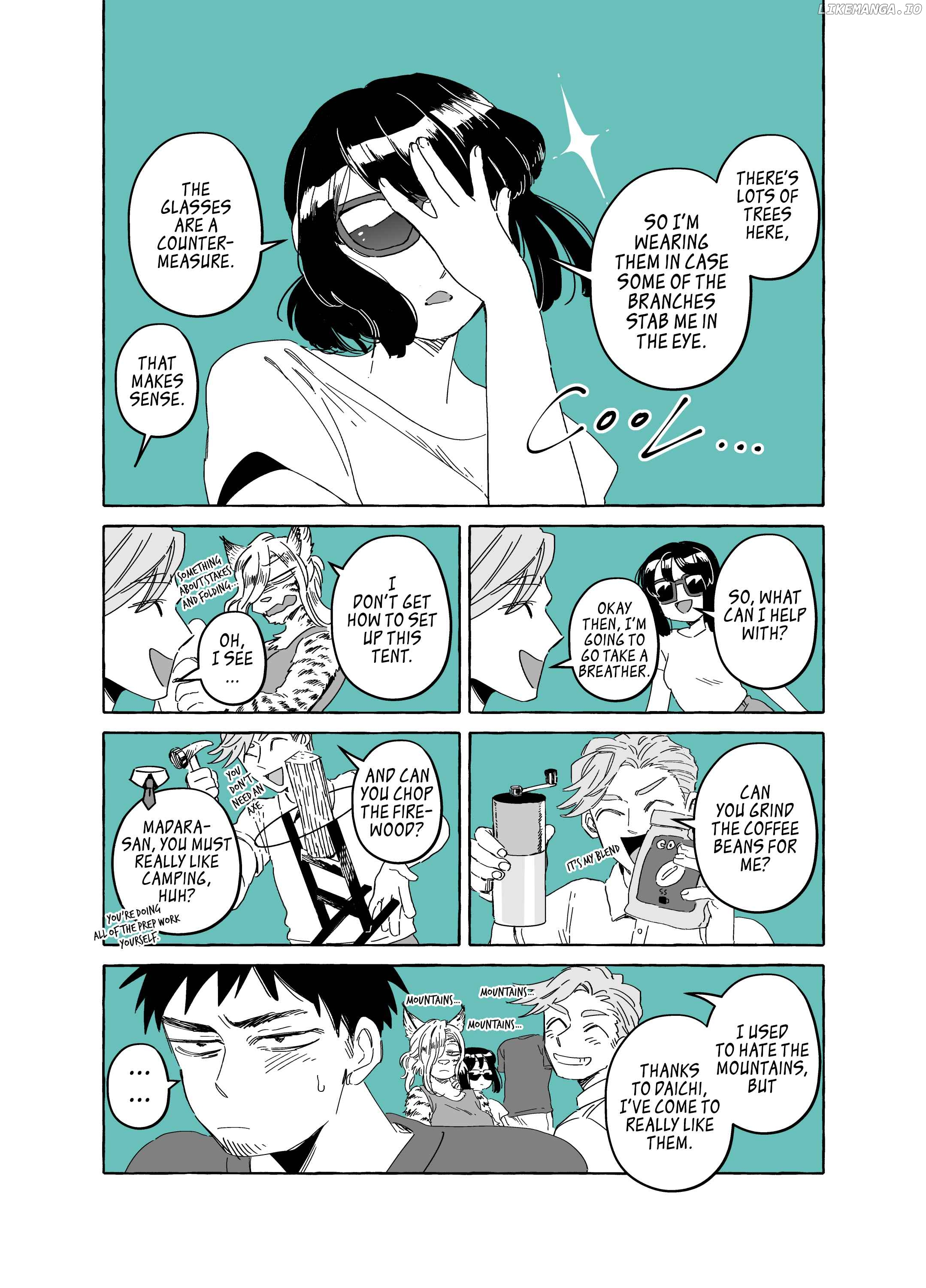 Toumei Otoko to Ningen Onna ~Sonouchi Fuufu ni Naru Futari~ chapter 14 - page 2