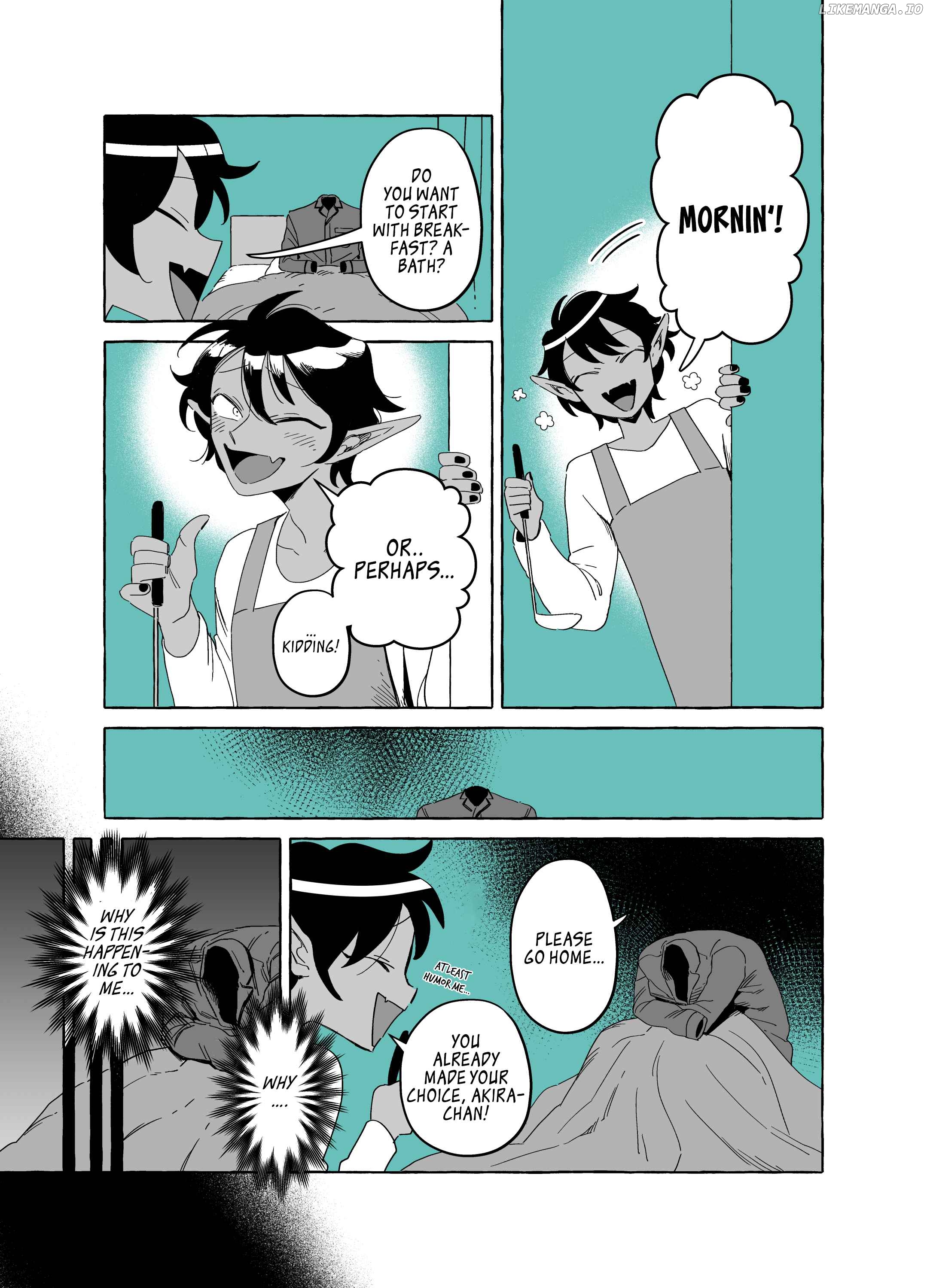 Toumei Otoko to Ningen Onna ~Sonouchi Fuufu ni Naru Futari~ chapter 16 - page 2