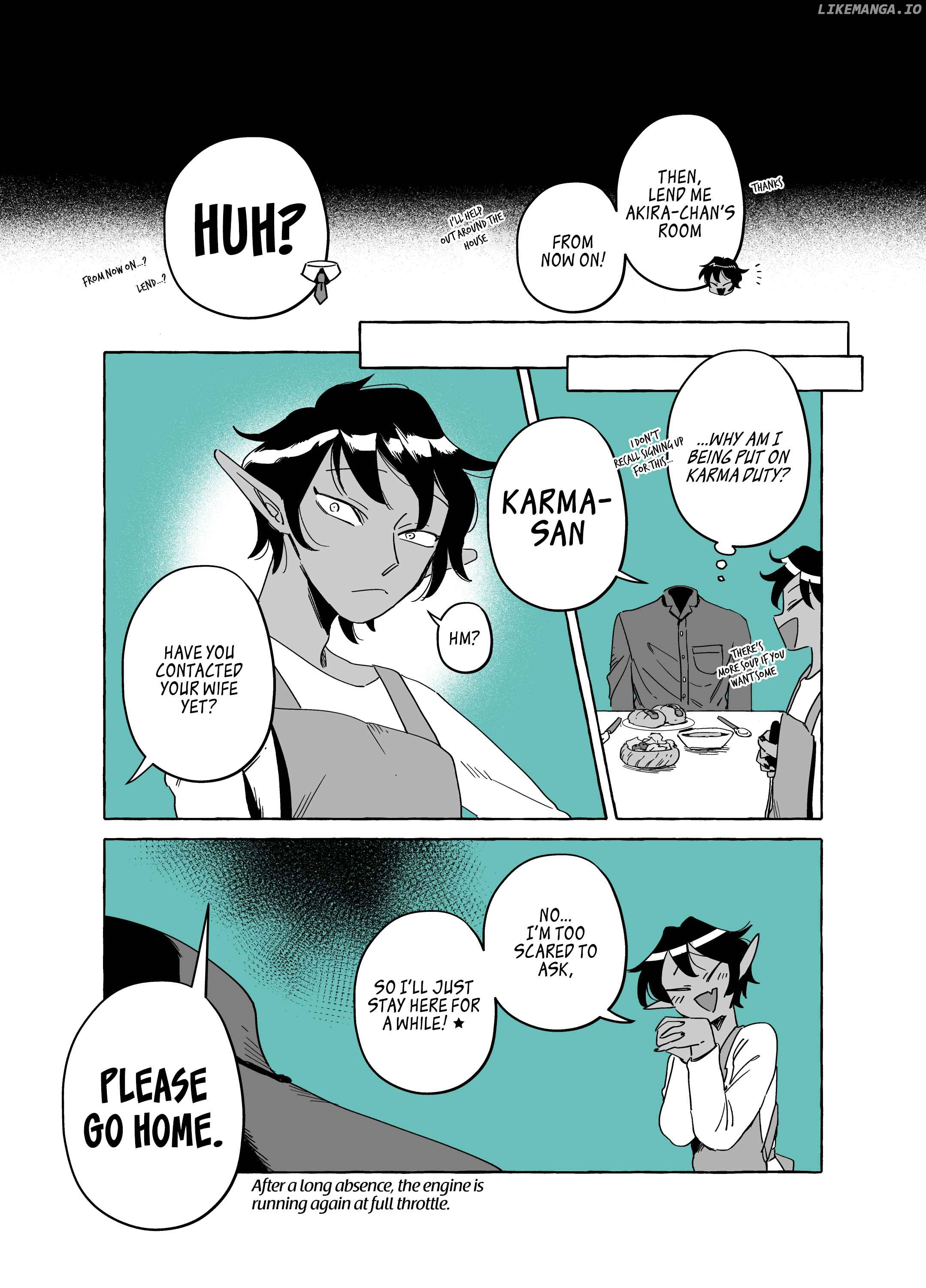 Toumei Otoko to Ningen Onna ~Sonouchi Fuufu ni Naru Futari~ chapter 16 - page 4