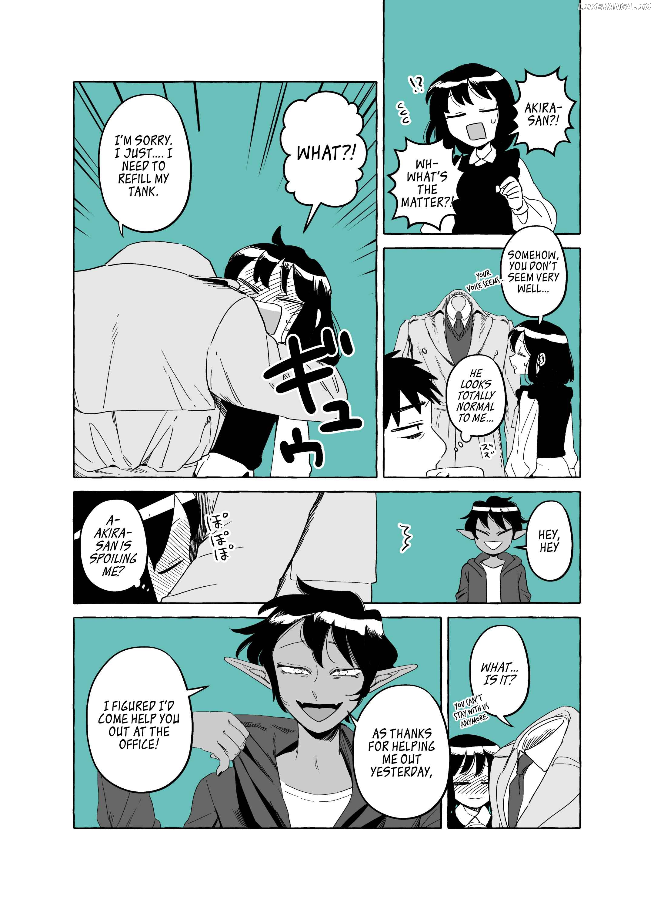 Toumei Otoko to Ningen Onna ~Sonouchi Fuufu ni Naru Futari~ chapter 16 - page 5