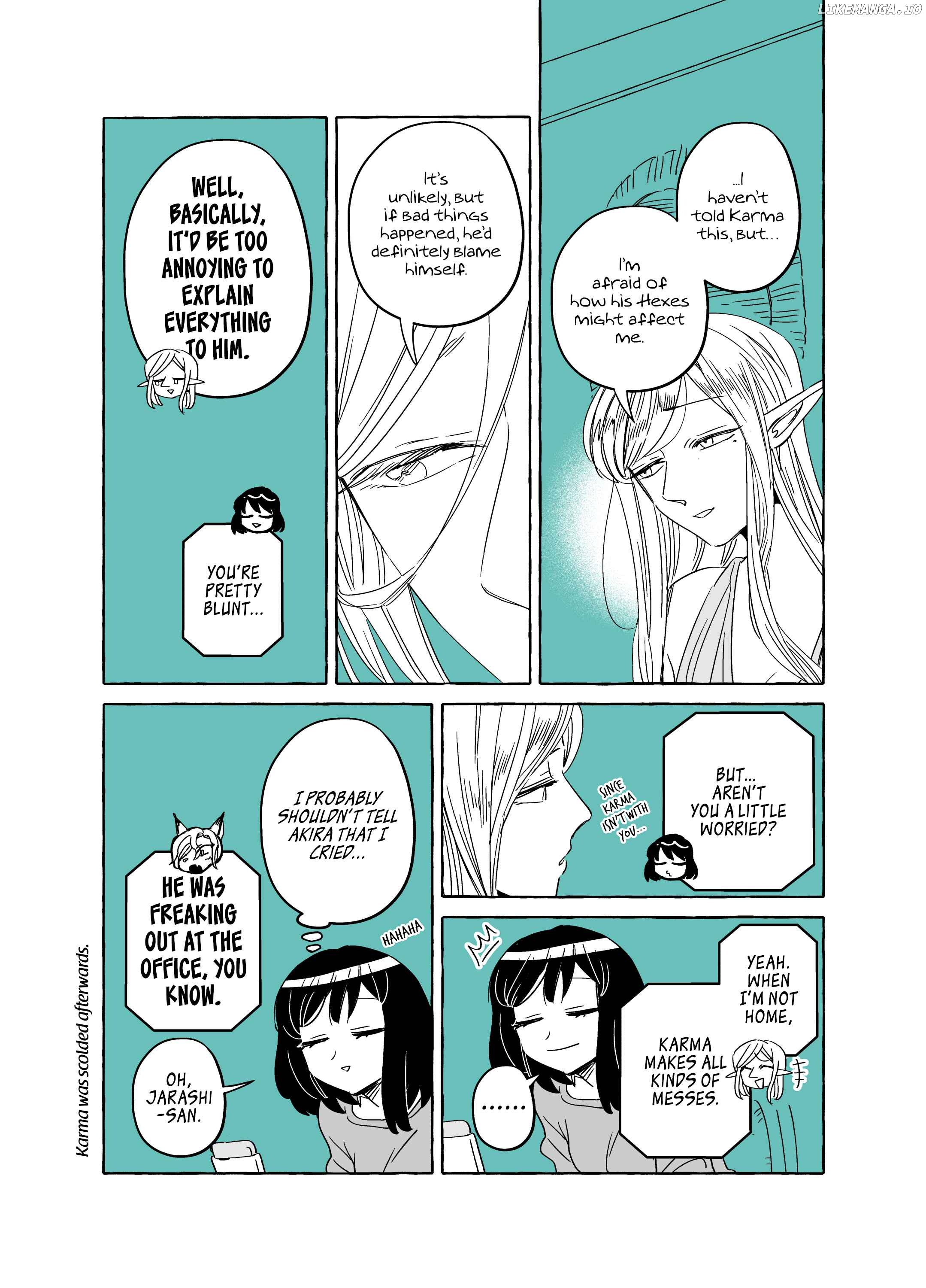 Toumei Otoko to Ningen Onna ~Sonouchi Fuufu ni Naru Futari~ chapter 18 - page 6
