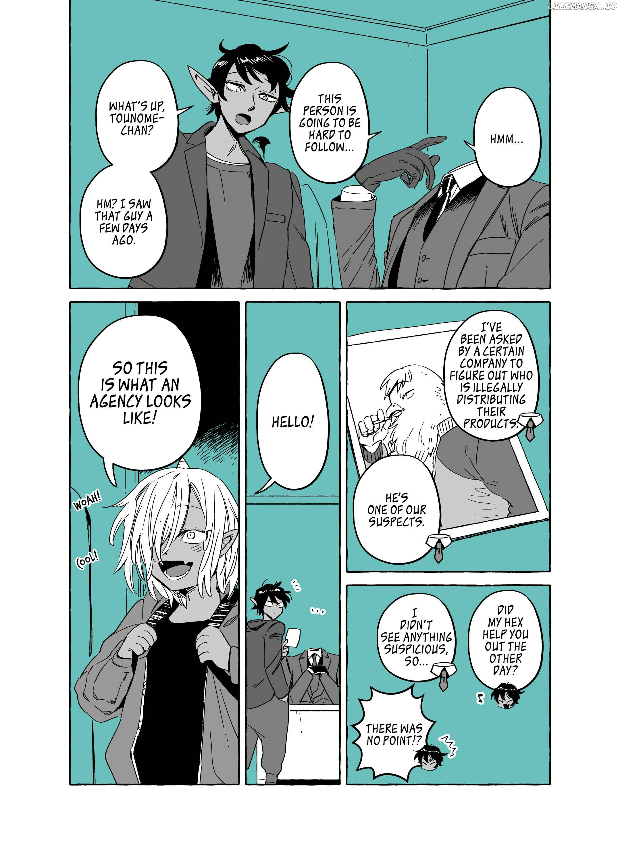 Toumei Otoko to Ningen Onna ~Sonouchi Fuufu ni Naru Futari~ chapter 18 - page 7