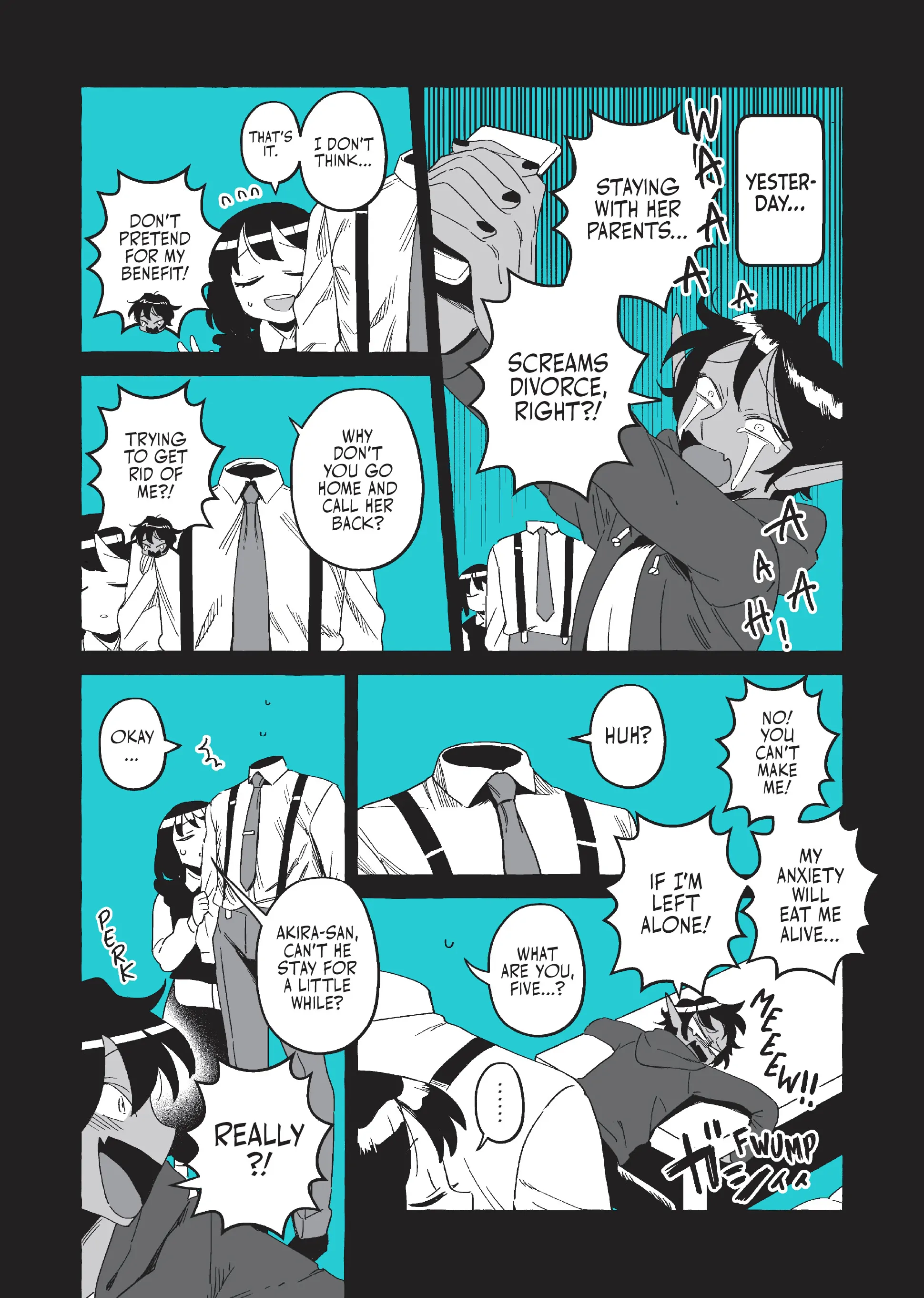 Toumei Otoko to Ningen Onna ~Sonouchi Fuufu ni Naru Futari~ chapter 20 - page 3
