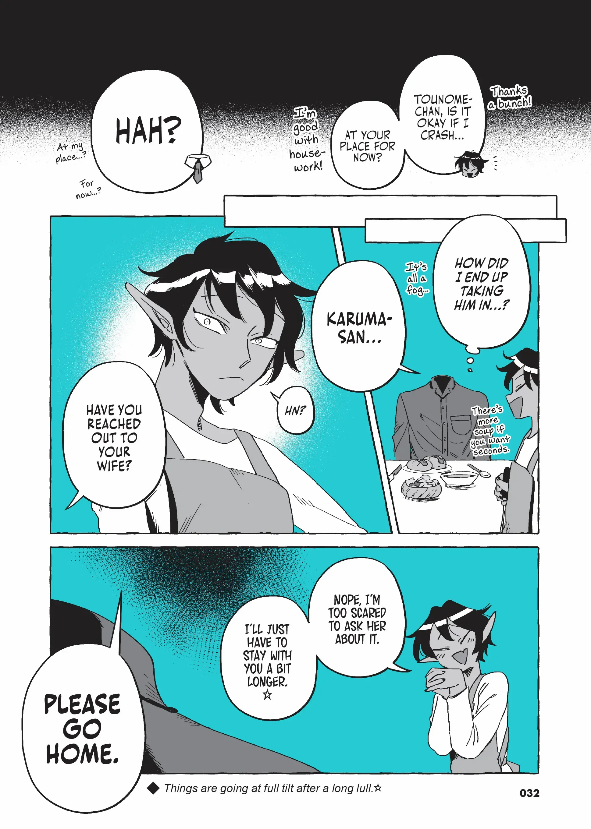 Toumei Otoko to Ningen Onna ~Sonouchi Fuufu ni Naru Futari~ chapter 20 - page 4