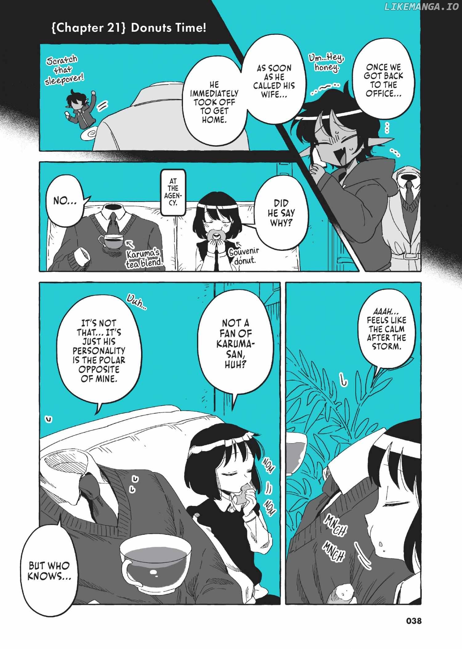 Toumei Otoko to Ningen Onna ~Sonouchi Fuufu ni Naru Futari~ chapter 21 - page 1