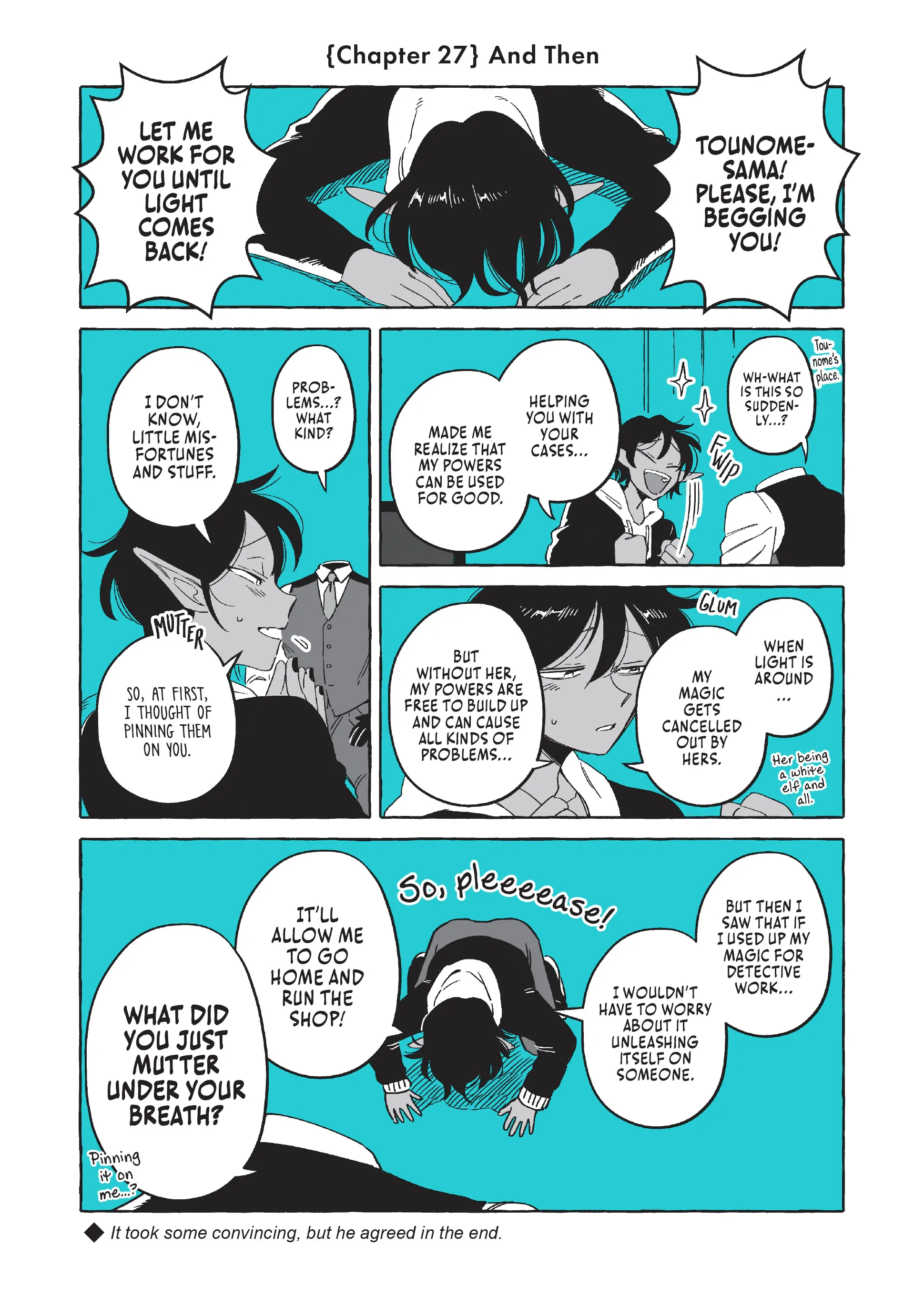 Toumei Otoko to Ningen Onna ~Sonouchi Fuufu ni Naru Futari~ chapter 27 - page 1