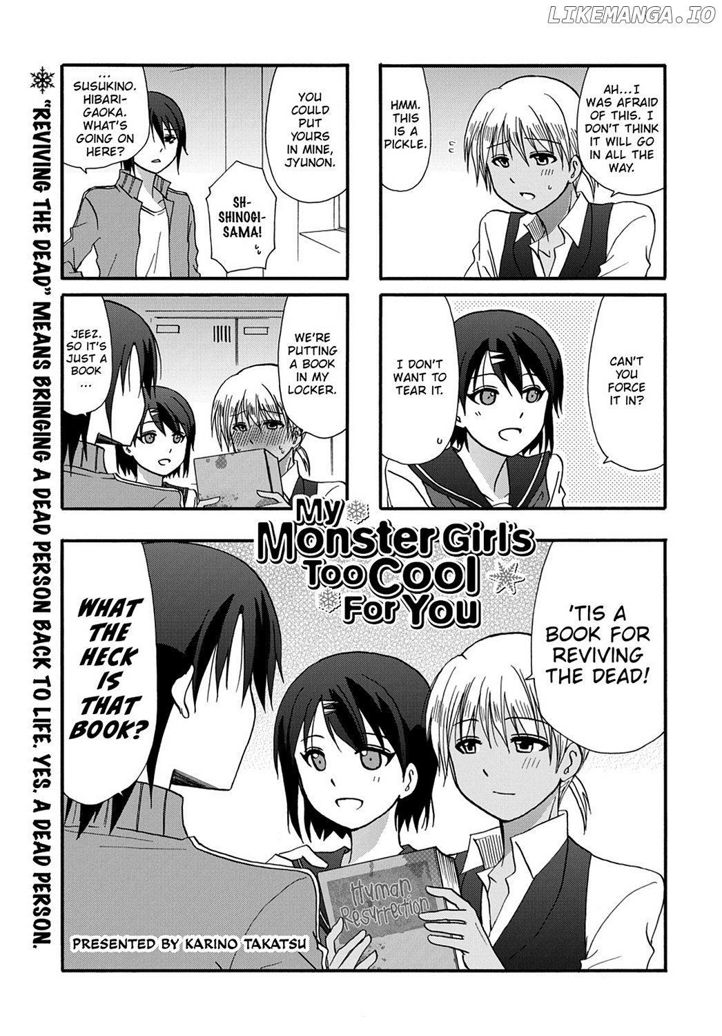 Ore no Kanojo ni Nanika Youkai chapter 45 - page 9