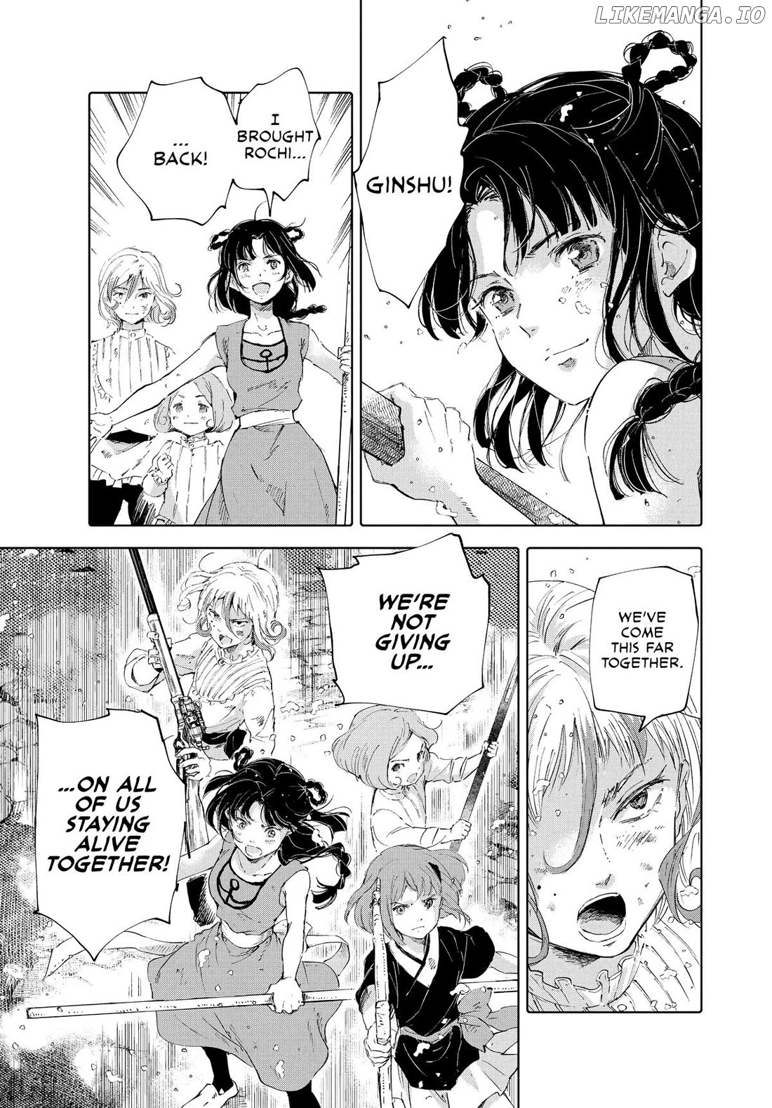Kujira no Kora wa Sajou ni Utau chapter 94 - page 33