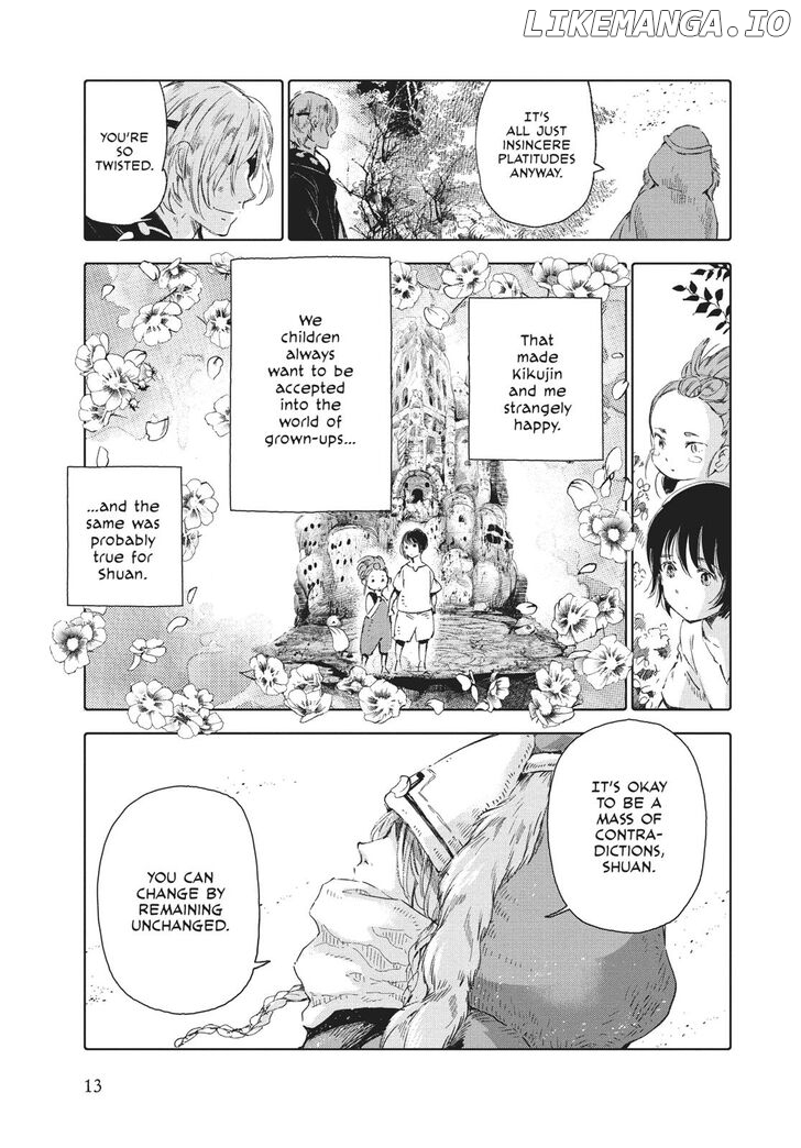 Kujira no Kora wa Sajou ni Utau chapter 57 - page 14