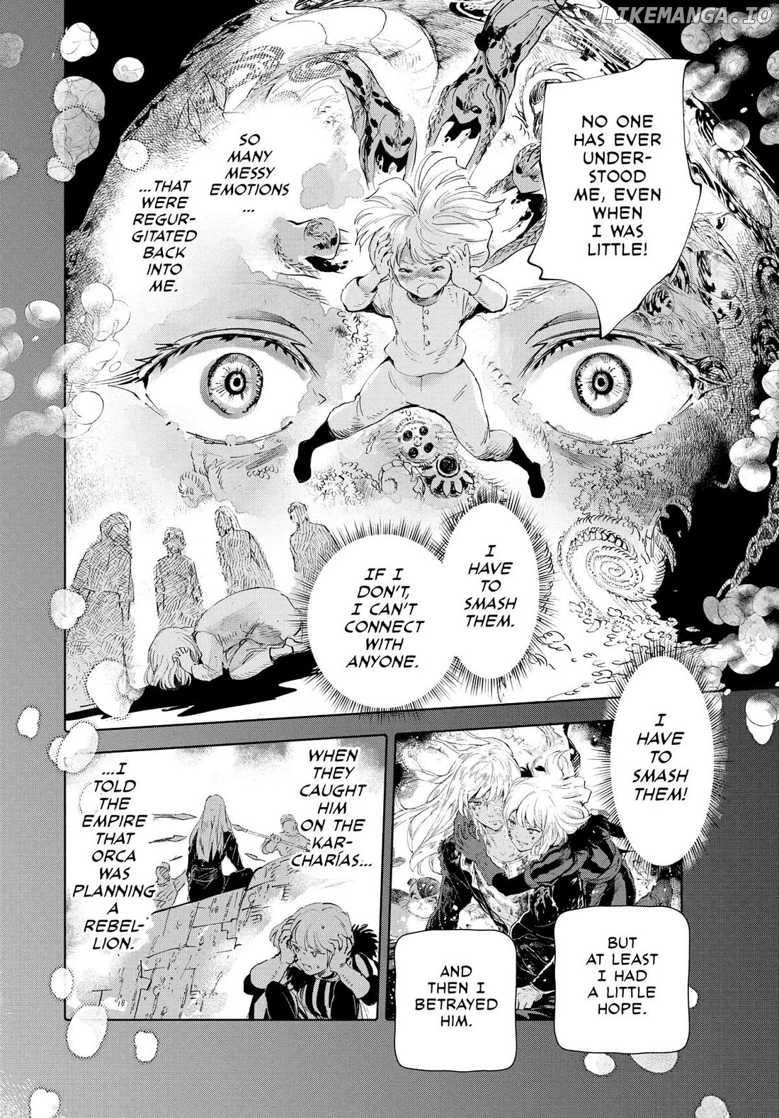 Kujira no Kora wa Sajou ni Utau chapter 96 - page 10