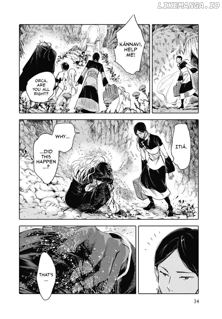 Kujira no Kora wa Sajou ni Utau chapter 61 - page 34