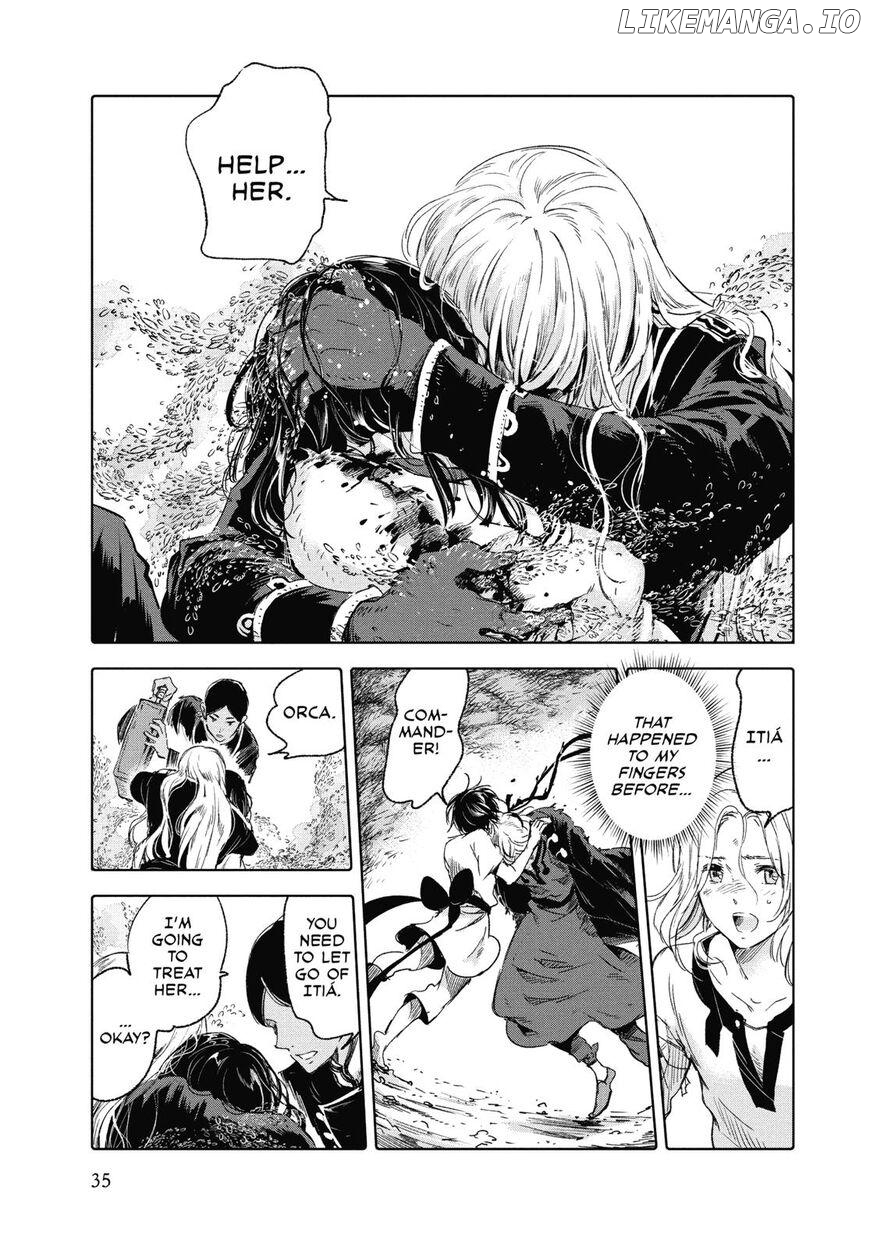 Kujira no Kora wa Sajou ni Utau chapter 61 - page 35