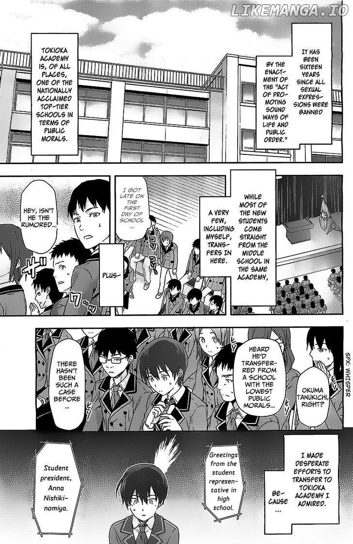 Shimoneta to Iu Gainen ga Sonzai Shinai Taikutsu na Sekai - Manmaruban chapter 1 - page 6