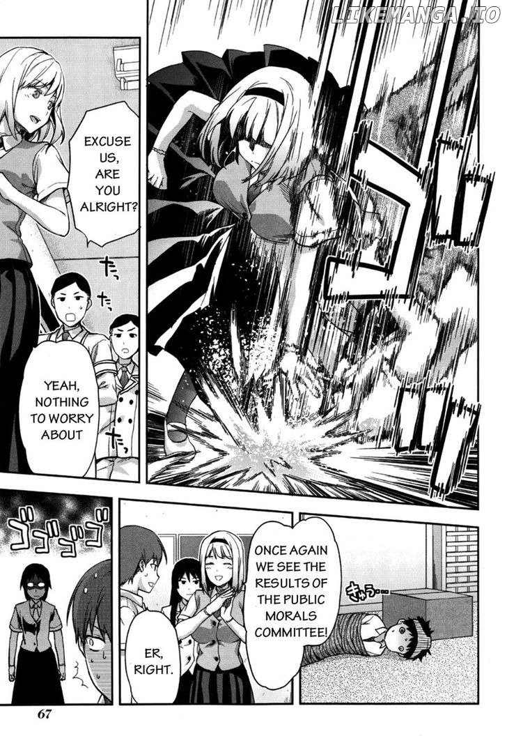 Shimoneta to Iu Gainen ga Sonzai Shinai Taikutsu na Sekai - Manmaruban chapter 9 - page 11