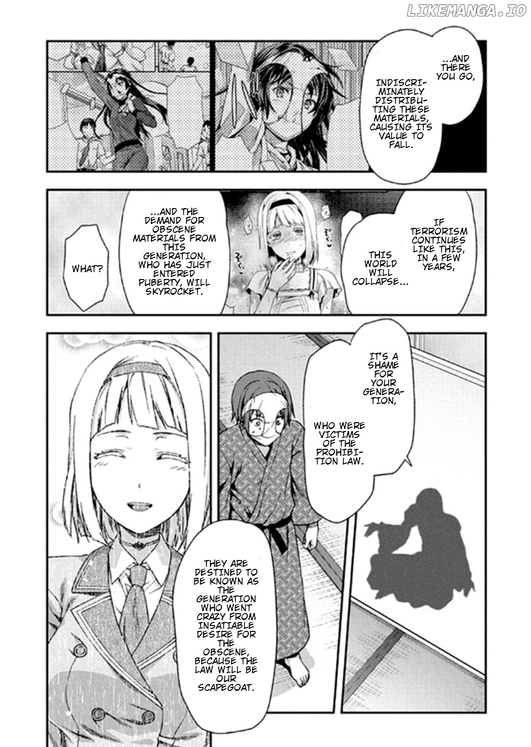 Shimoneta to Iu Gainen ga Sonzai Shinai Taikutsu na Sekai - Manmaruban chapter 17 - page 8