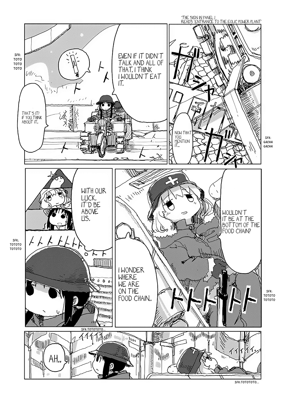 Shoujo Shuumatsu Ryokou chapter 27 - page 3