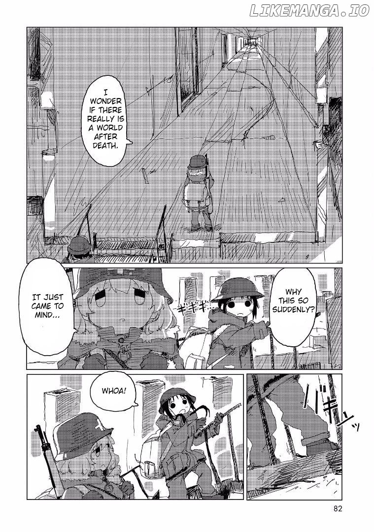 Shoujo Shuumatsu Ryokou chapter 33.5 - page 3