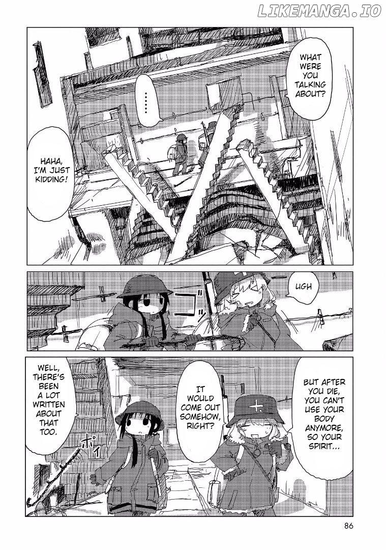 Shoujo Shuumatsu Ryokou chapter 33.5 - page 7