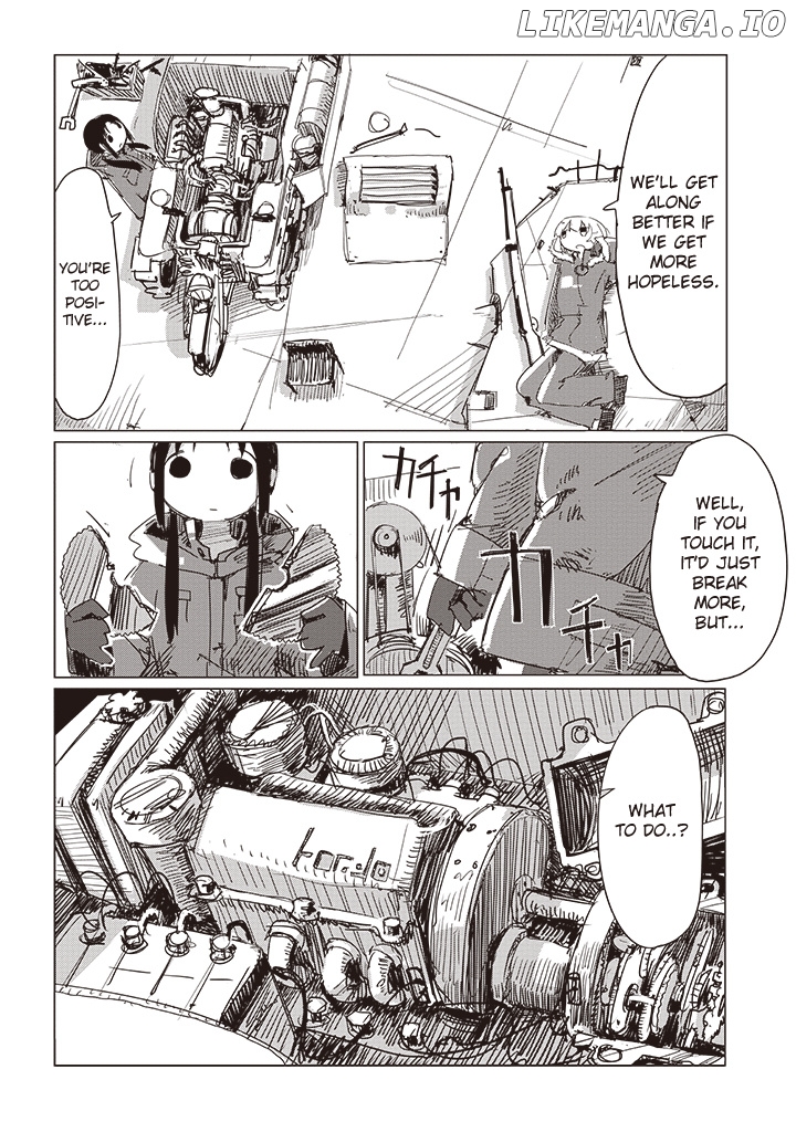 Shoujo Shuumatsu Ryokou chapter 13 - page 2