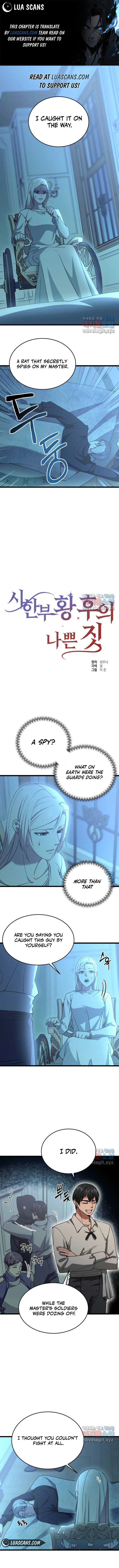 Bad Deeds of the Terminally Ill Empress Chapter 7 - page 1