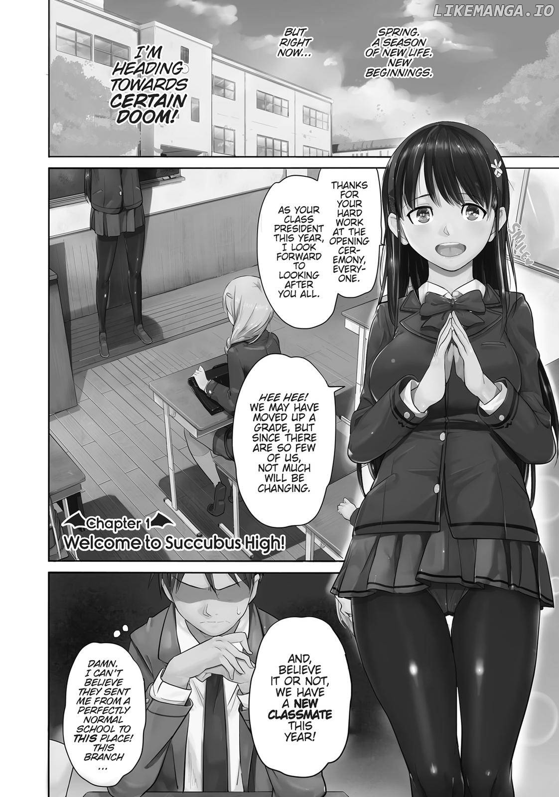 Succubus Gakuen's Dog!! Chapter 1 - page 4