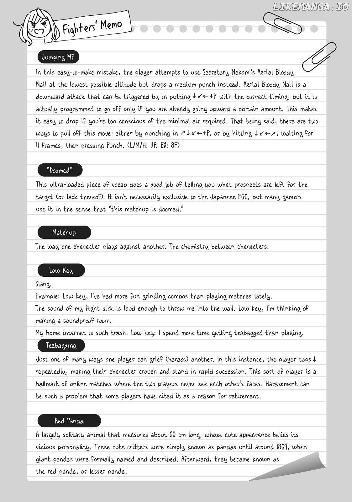 Young Ladies Don't Play Fighting Games Chapter 16 - page 32