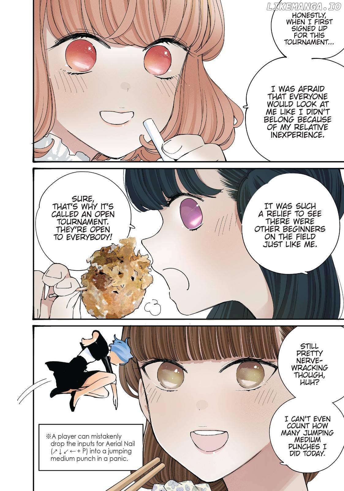 Young Ladies Don't Play Fighting Games Chapter 16 - page 4